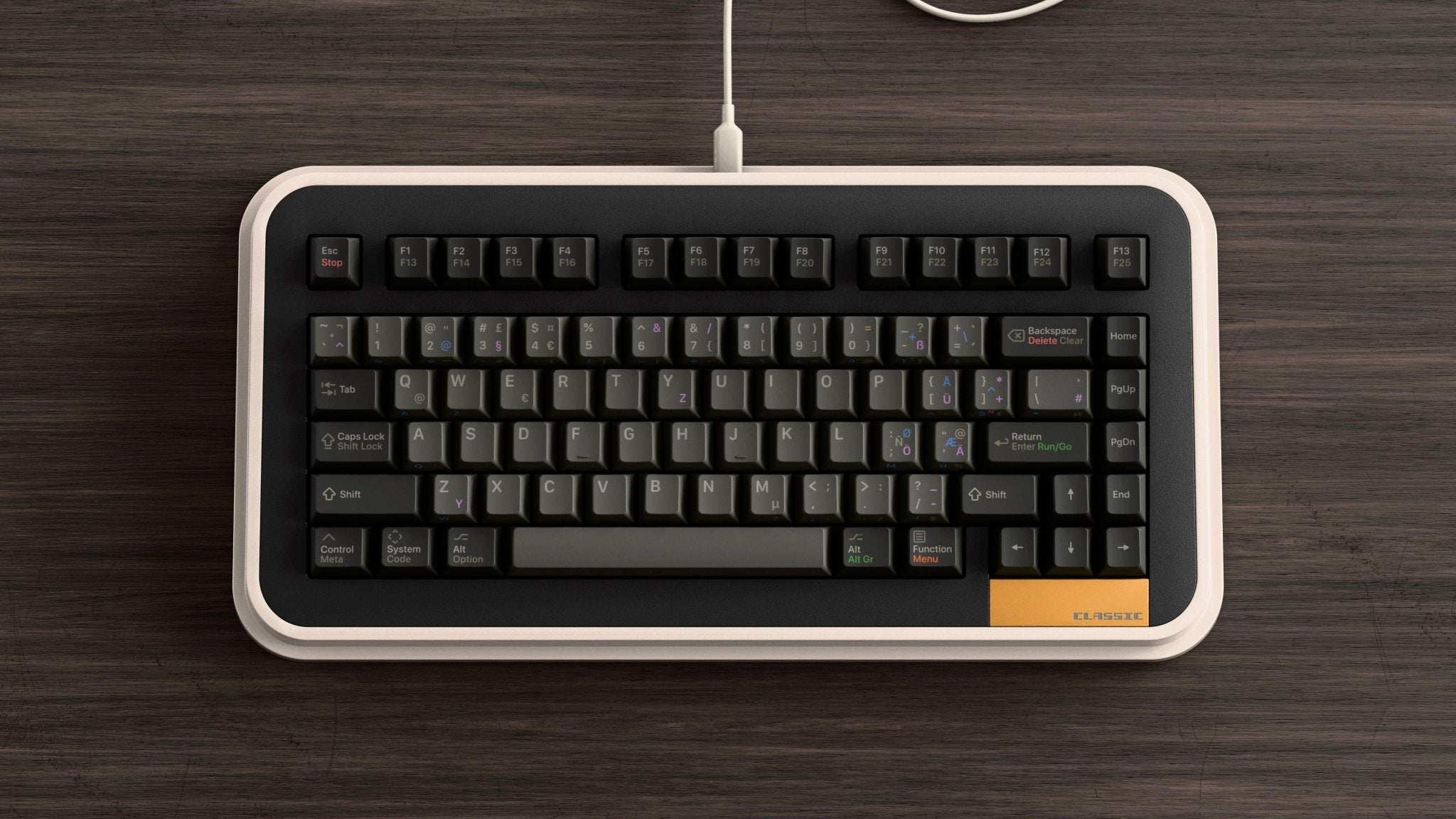 KAP MV Classic Double-Shot PBT Keycap Set - MonacoKeys