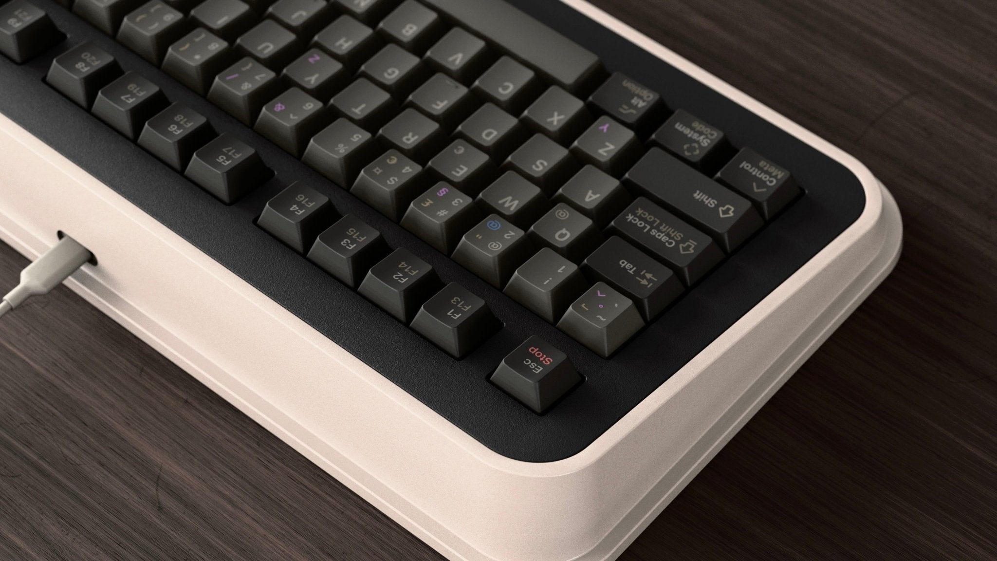 KAP MV Classic Double-Shot PBT Keycap Set - MonacoKeys