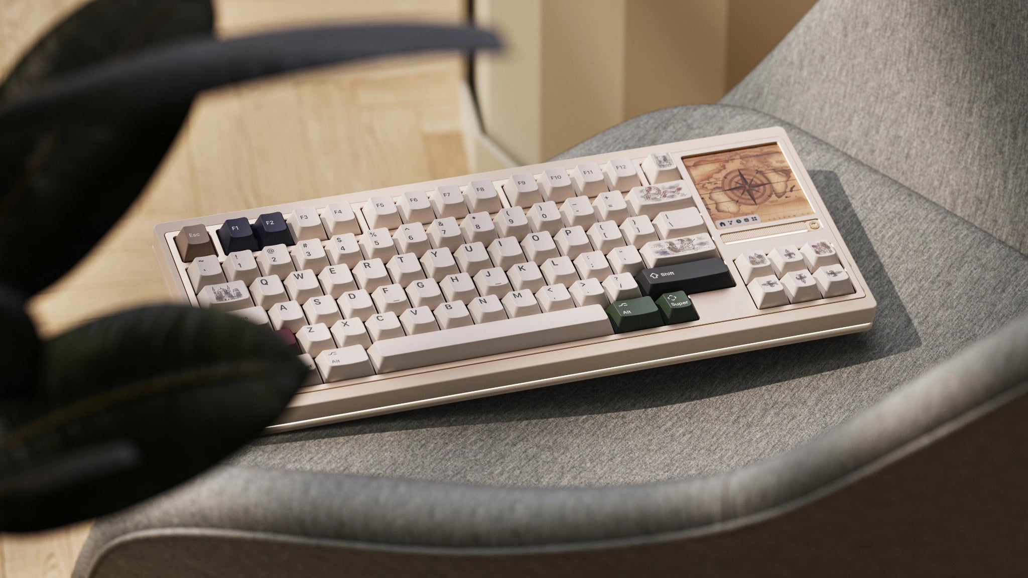 KAP T.O.T Theatrum Orbis Terrarum PBT Keycap Set - MonacoKeys