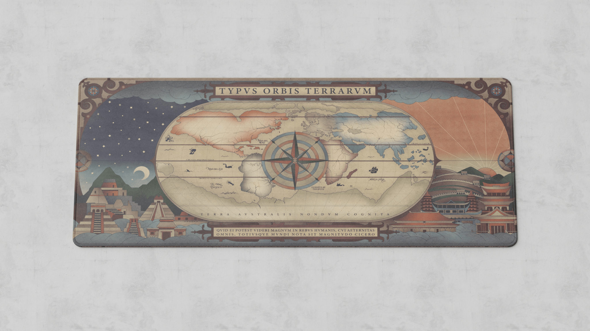 KAP T.O.T Theatrum Orbis Terrarum PBT Keycap Set - MonacoKeys