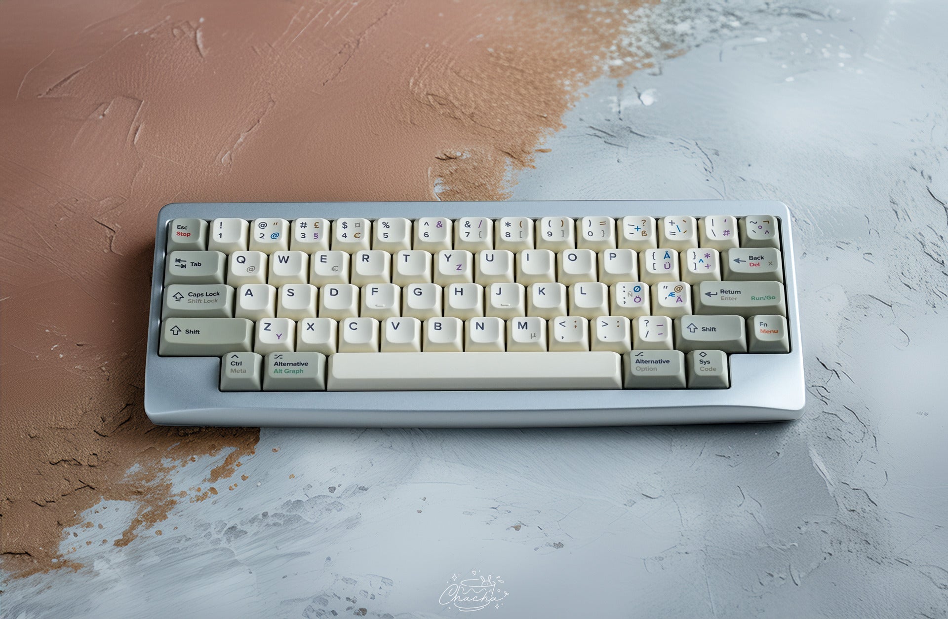 KBDFans Agar - 60% MX and EC Keyboard Kit - MonacoKeys