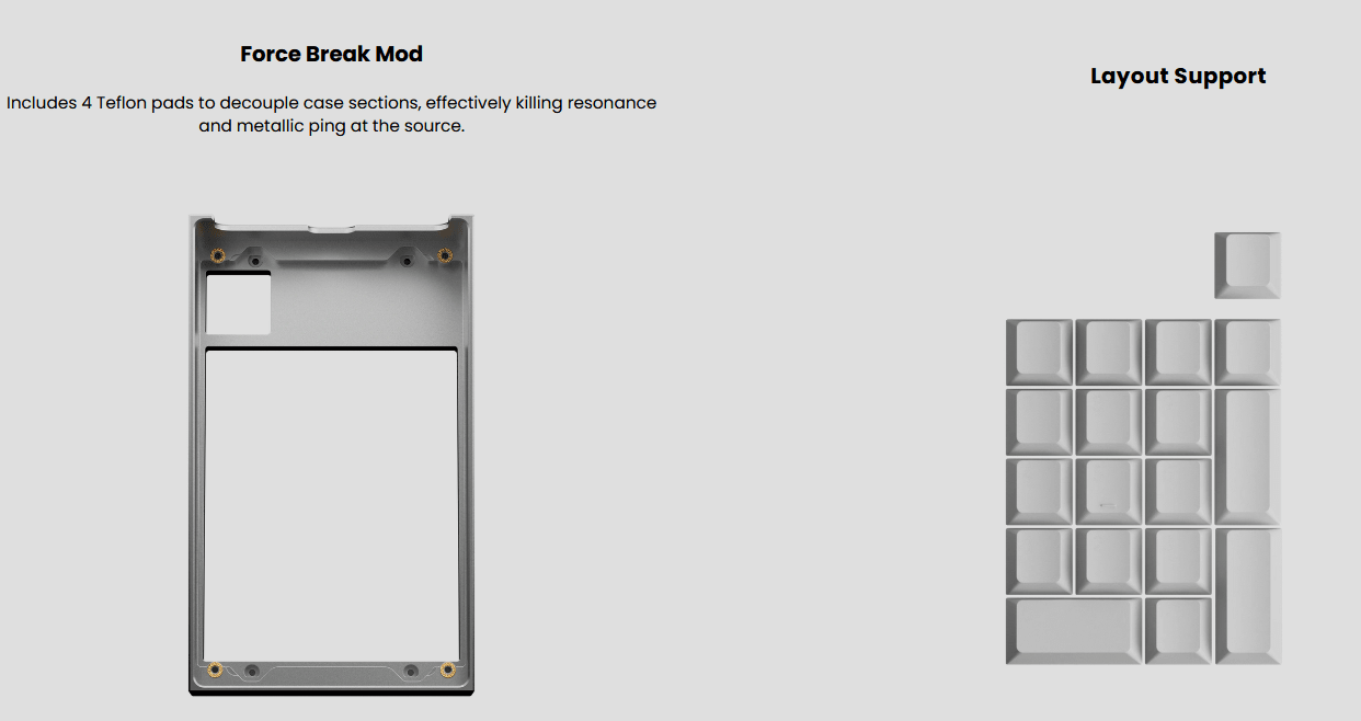 KBDFans TofuPad - Numpad Mechanical Aluminium Keyboard Kit - MonacoKeys