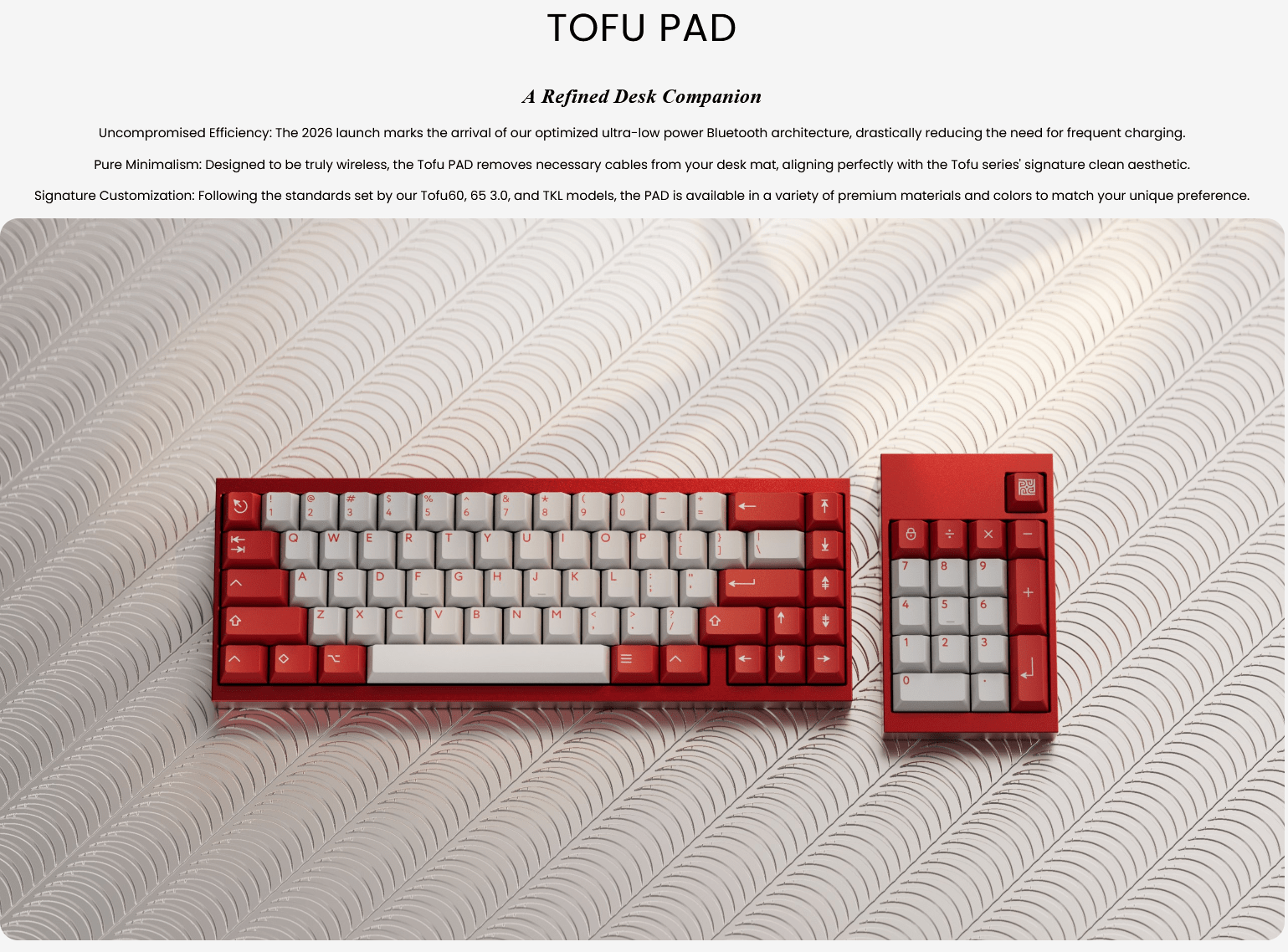 KBDFans TofuPad - Numpad Mechanical Aluminium Keyboard Kit - MonacoKeys
