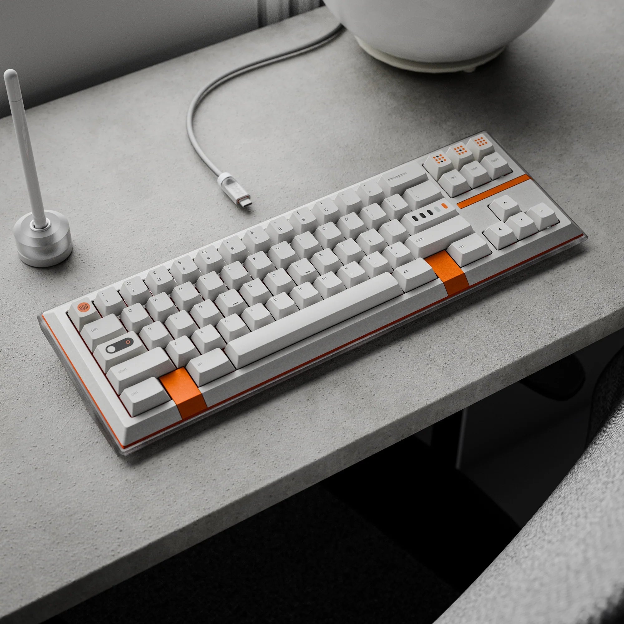 KCH Abstract Minimal - Cherry Profile PBT Dye-Sub Keycap Set - MonacoKeys