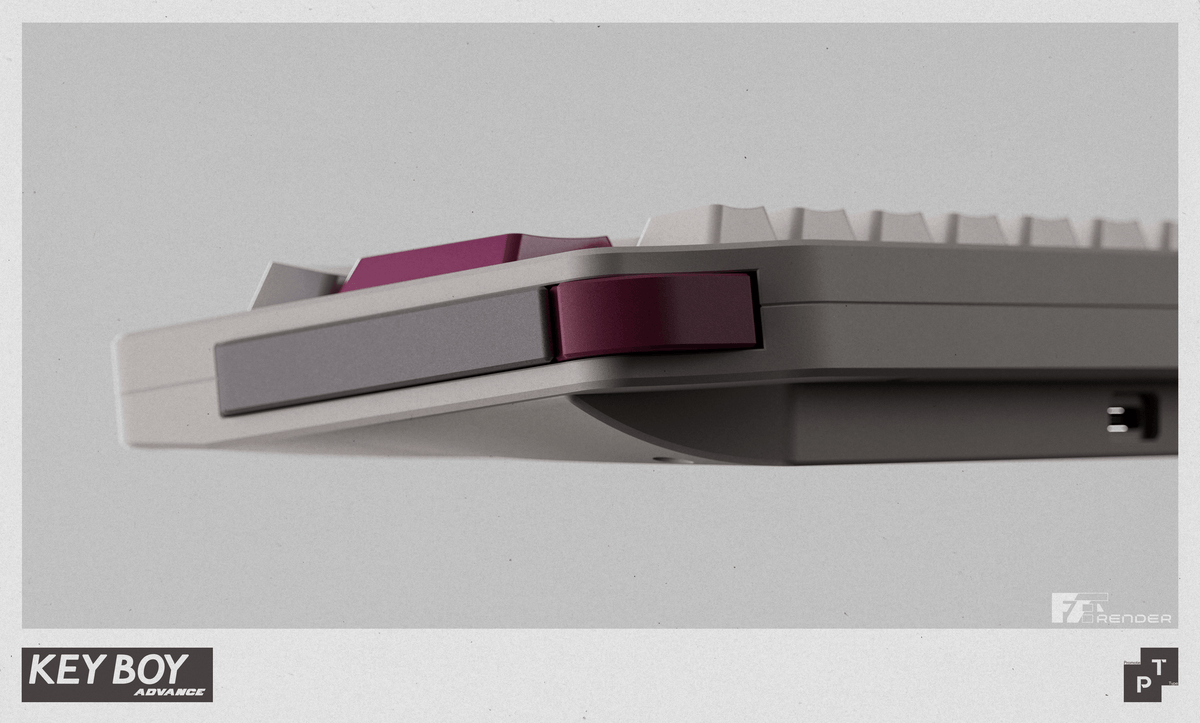 Keyboy Advance - 50% Custom Mechanical Keyboard Kit - MonacoKeys