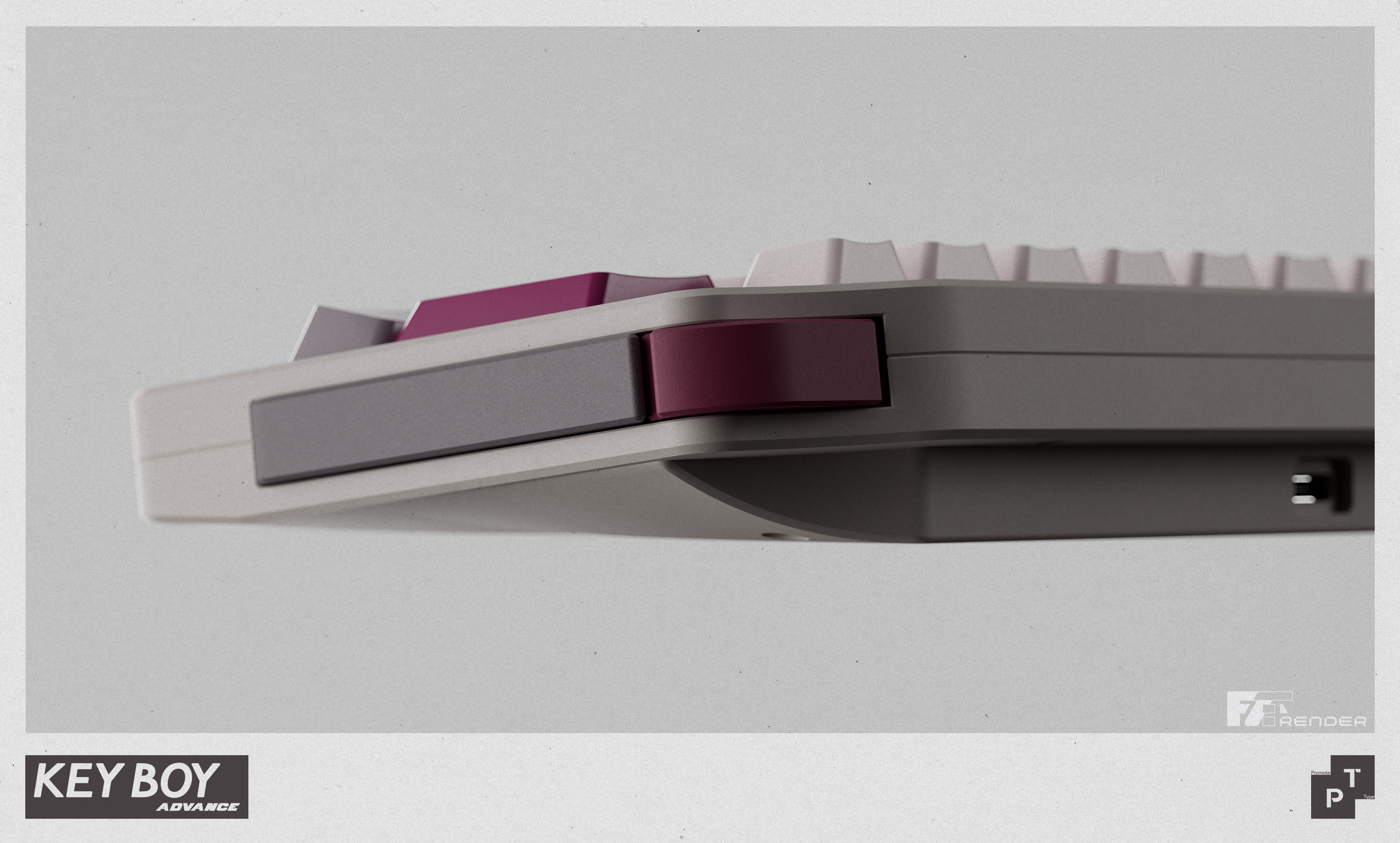 Keyboy Advanced - 50% Custom Mechanical Keyboard Kit - MonacoKeys