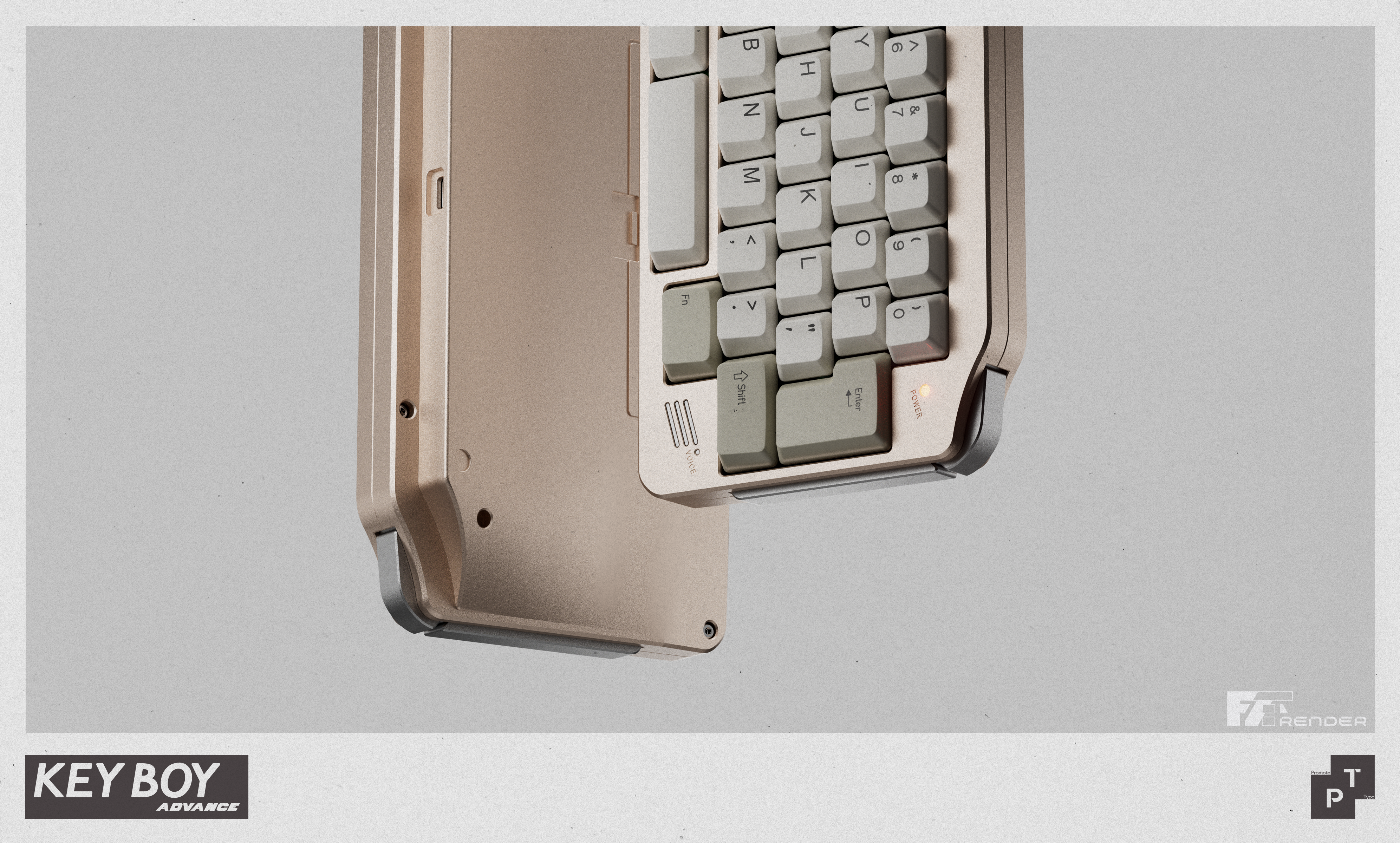 Keyboy Advanced - 50% Custom Mechanical Keyboard Kit - MonacoKeys
