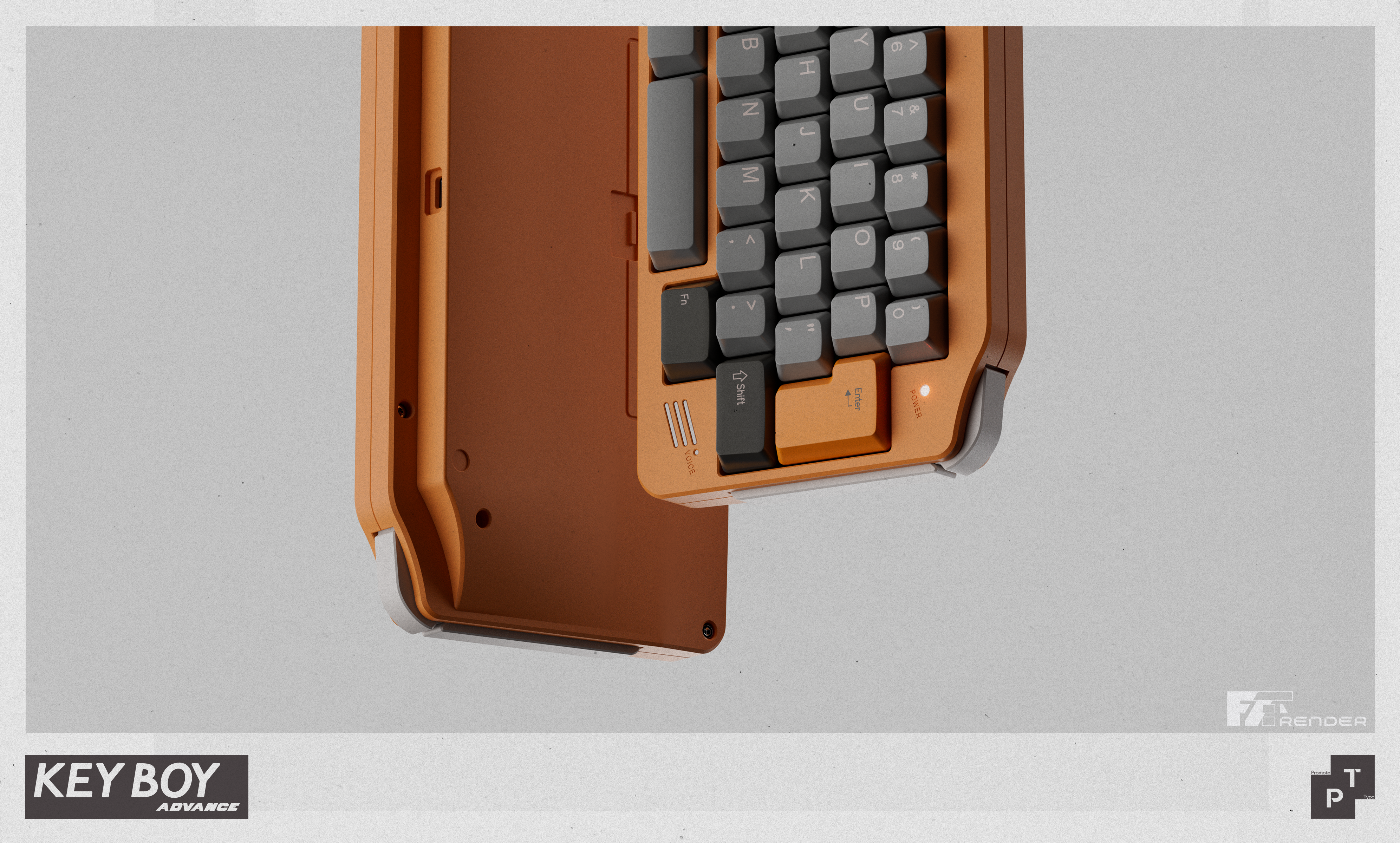 Keyboy Advanced - 50% Custom Mechanical Keyboard Kit - MonacoKeys