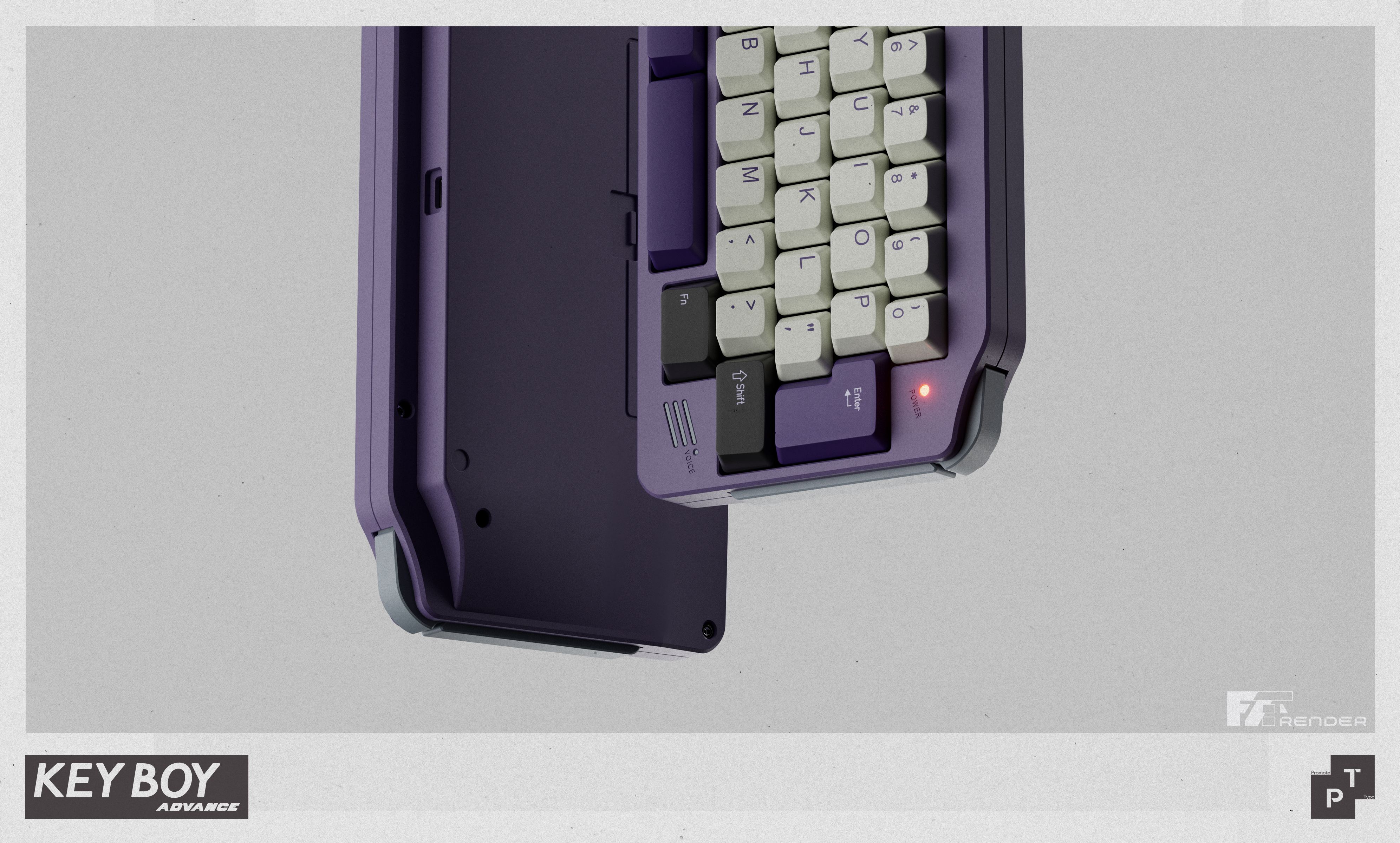 Keyboy Advanced - 50% Custom Mechanical Keyboard Kit - MonacoKeys
