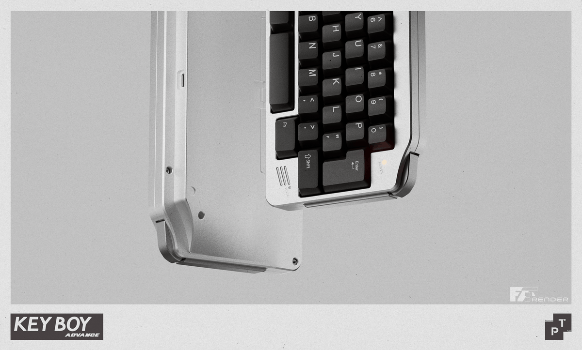 Keyboy Advance - 50% Custom Mechanical Keyboard Kit - MonacoKeys