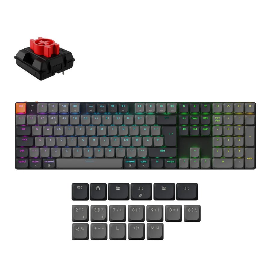 Keychron K5 (Version 2) - Low Profile QMK Wireless Mechanical Keyboard - MonacoKeys