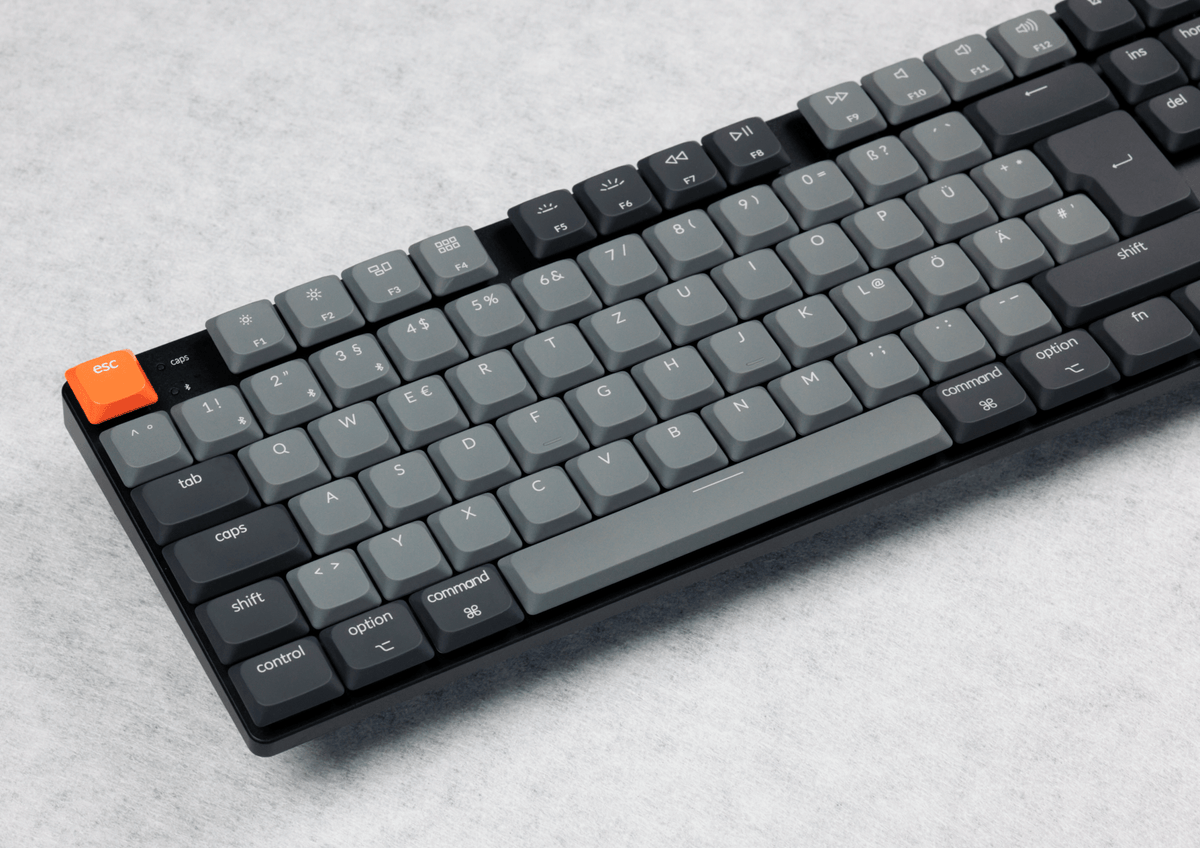 Keychron K5 (Version 2) - Low Profile QMK Wireless Mechanical Keyboard - MonacoKeys
