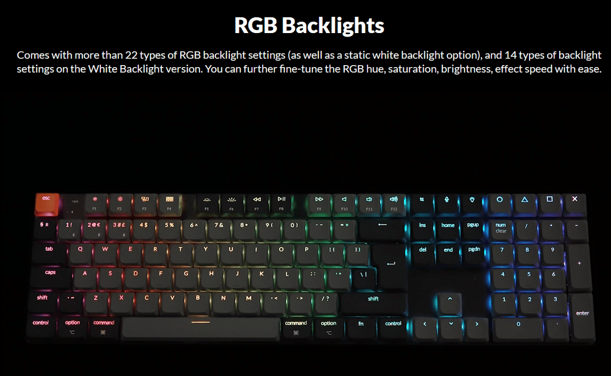 Keychron K5 (Version 2) - Low Profile QMK Wireless Mechanical Keyboard - MonacoKeys