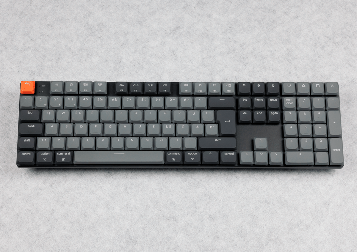 Keychron K5 (Version 2) - Low Profile QMK Wireless Mechanical Keyboard - MonacoKeys