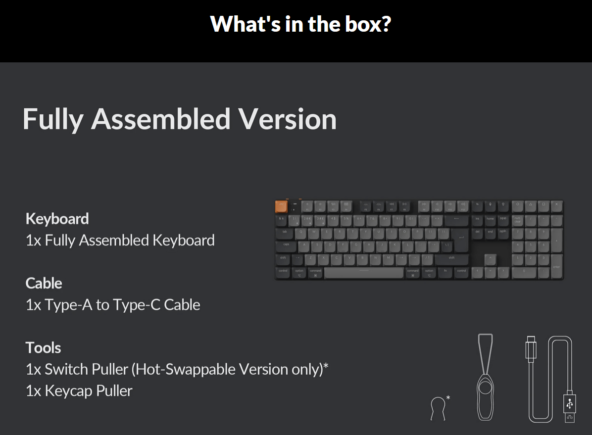 Keychron K5 (Version 2) - Low Profile QMK Wireless Mechanical Keyboard - MonacoKeys