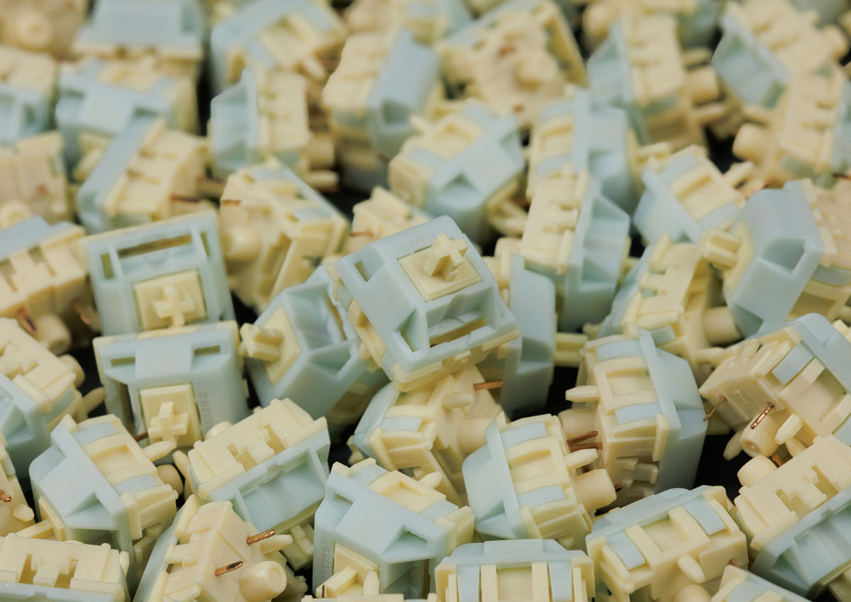 Keygeek Blue Cheese V2 Linear Switches (10 Stück) - MonacoKeys