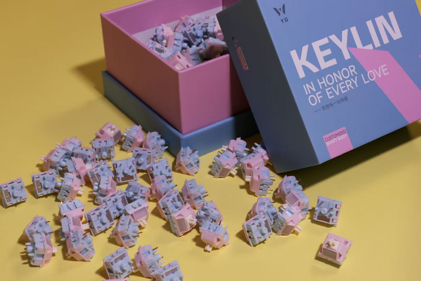 Keygeek Keylin V2 Linear Switches (10 Stück)