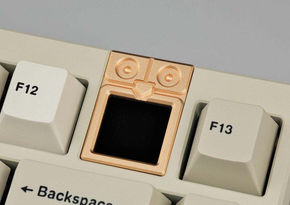 KKB Classic Beige - Retro ABS Double-Shot Keycap Set - MonacoKeys