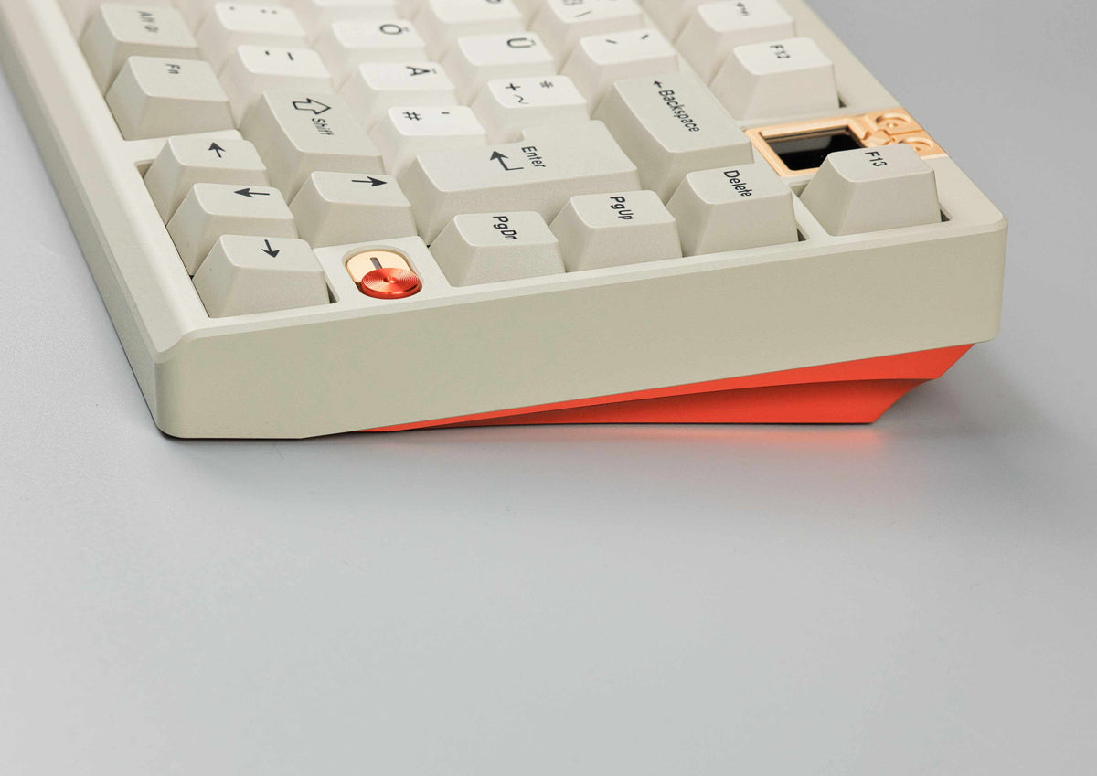 KKB Classic Beige - Retro ABS Double-Shot Keycap Set - MonacoKeys