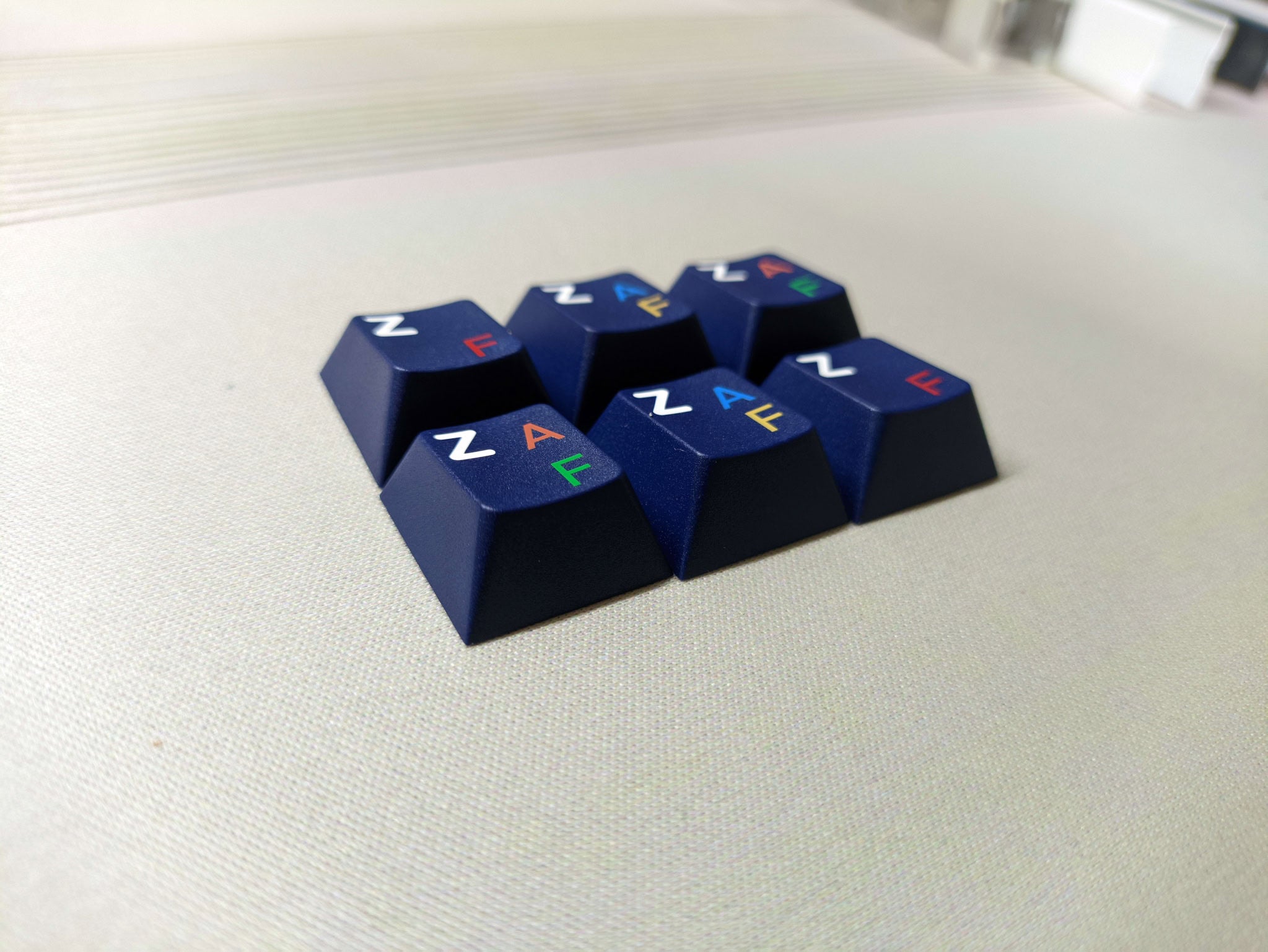 KKB Cobalt — Cherry Profile ABS Double-Shot Keycap Set