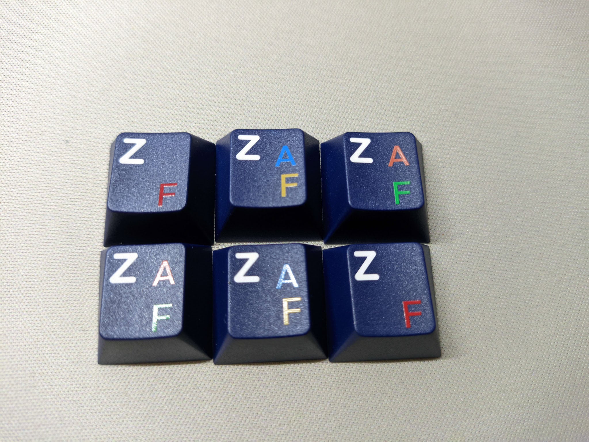 KKB Cobalt — Cherry Profile ABS Double-Shot Keycap Set