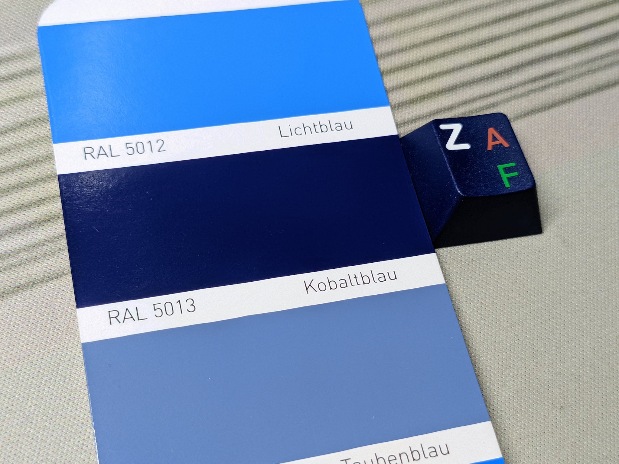 KKB Cobalt — Cherry Profile ABS Double-Shot Keycap Set