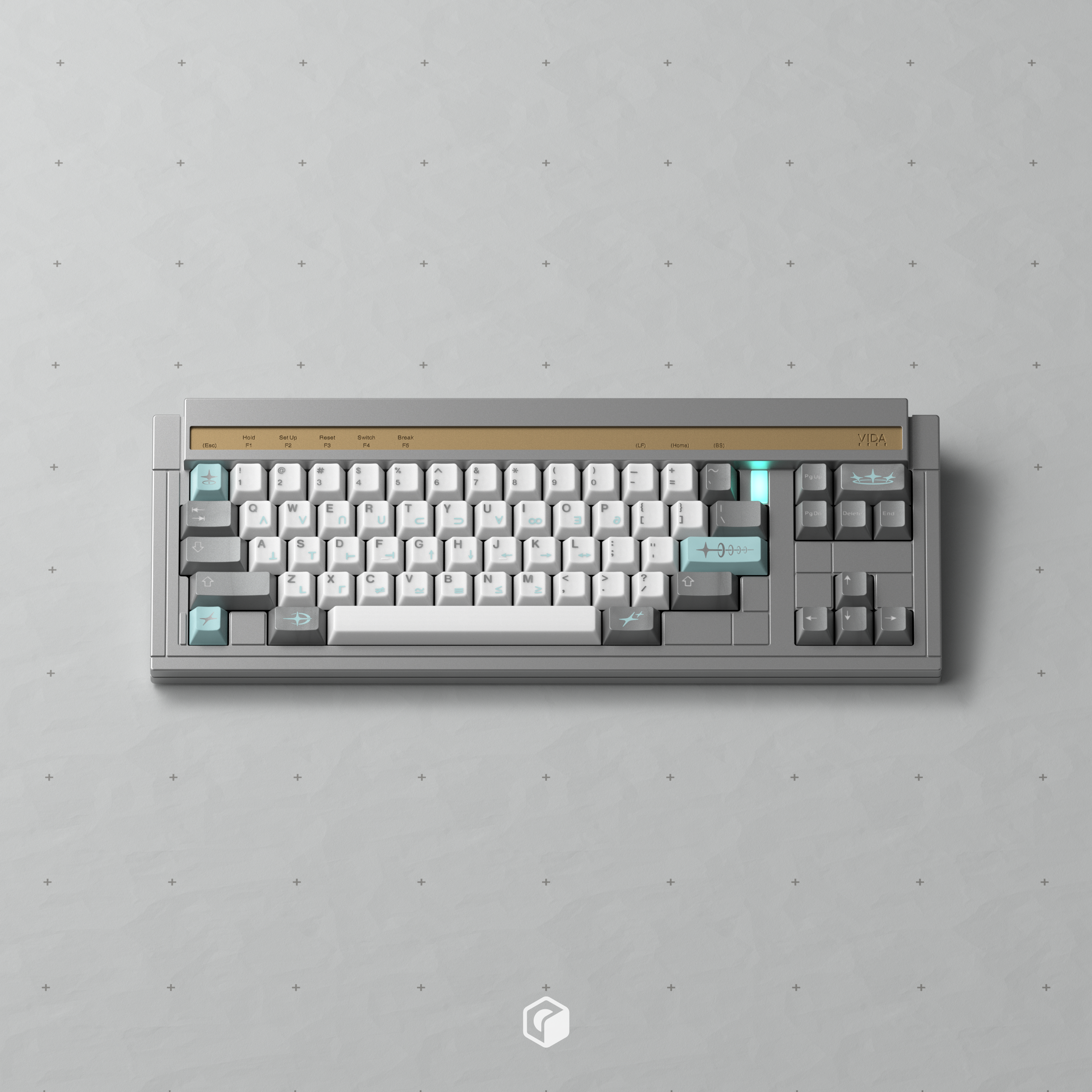 KKB Cross Impact - Cherry Profile ABS Triple-Shot Keycap Set
