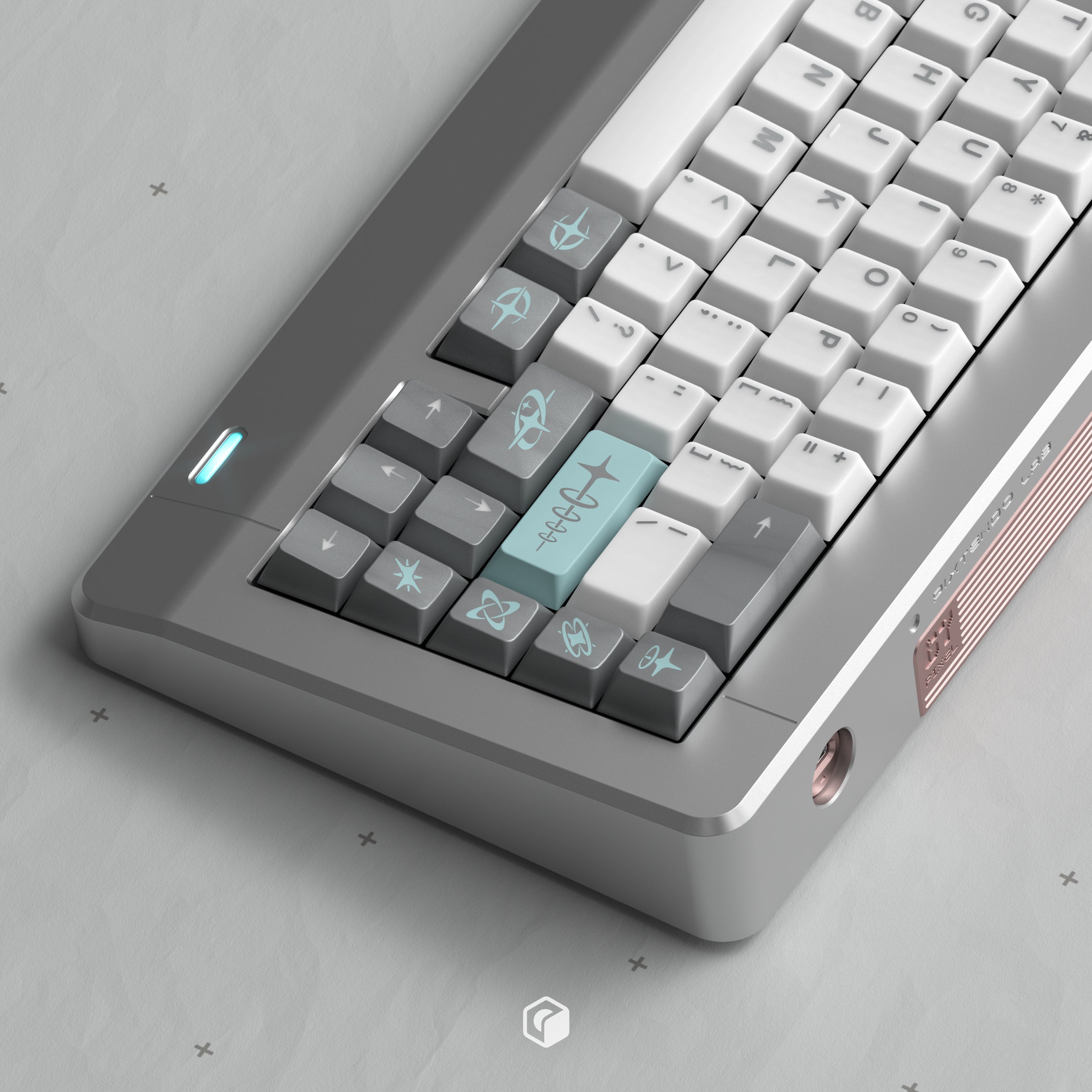KKB Cross Impact - Cherry Profile ABS Triple-Shot Keycap Set