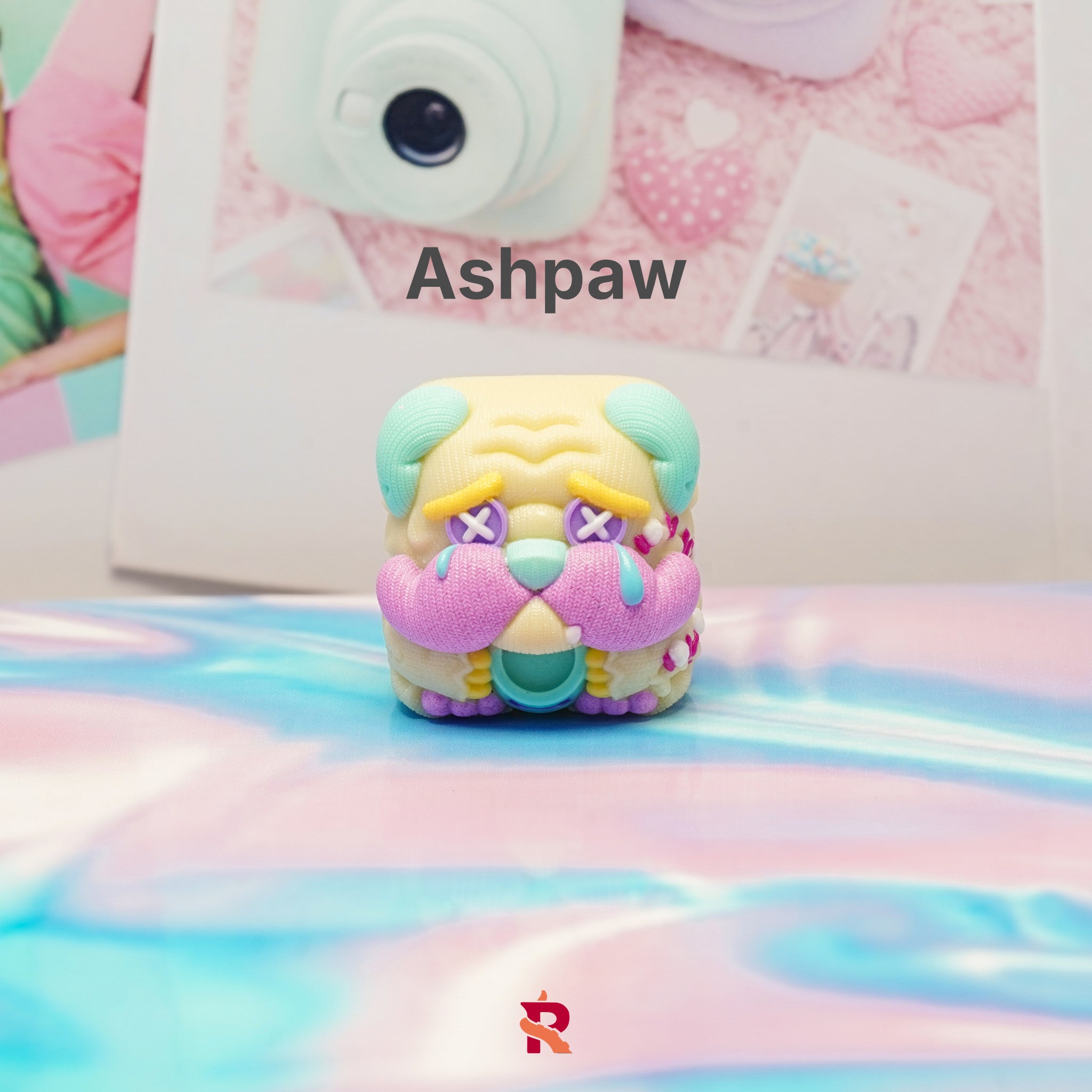 Abandoned Pets Analog Dreams Resin Artisan Keycap - MonacoKeys