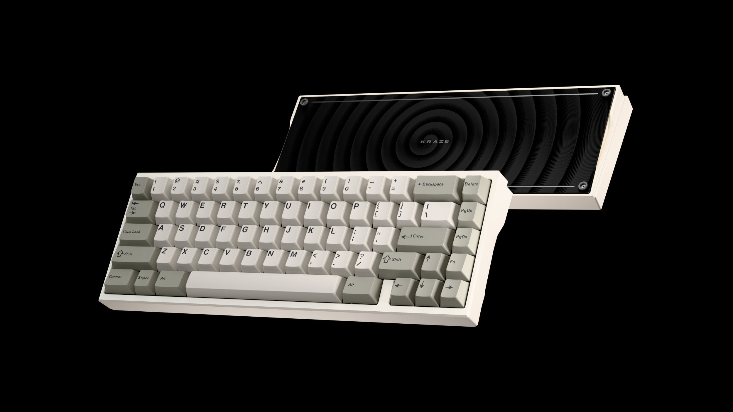Kraze - 65% ISO+ANSI Mechanical Aluminium Keyboard Kit - MonacoKeys