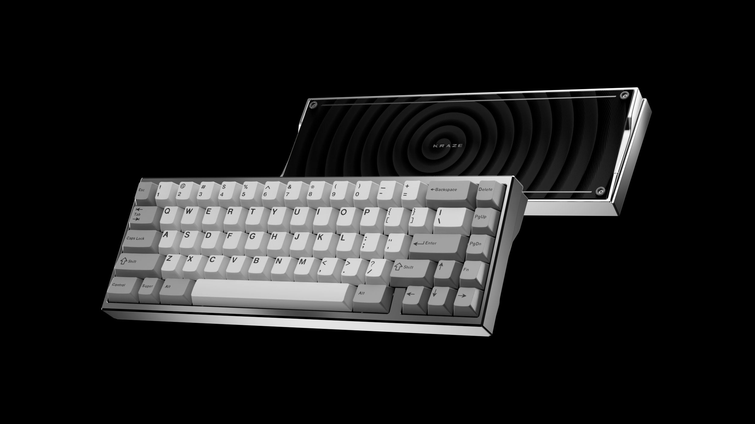 Kraze - 65% ISO+ANSI Mechanical Aluminium Keyboard Kit - MonacoKeys