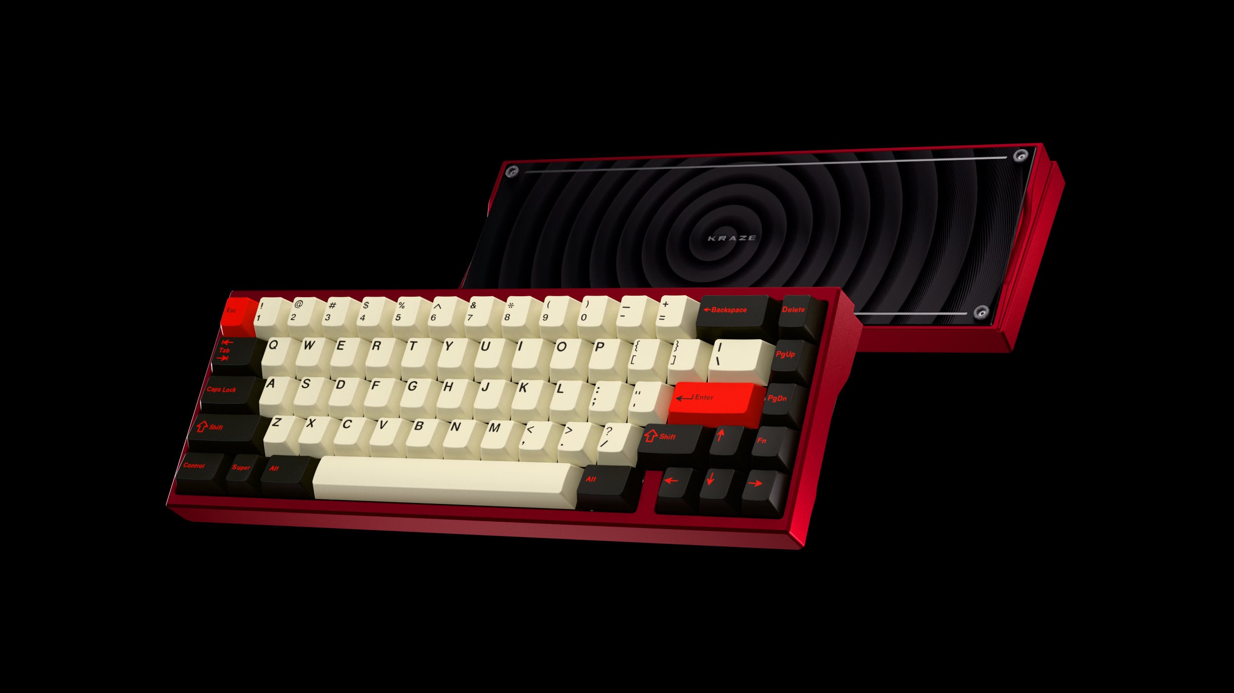 Kraze - 65% ISO+ANSI Mechanical Aluminium Keyboard Kit - MonacoKeys