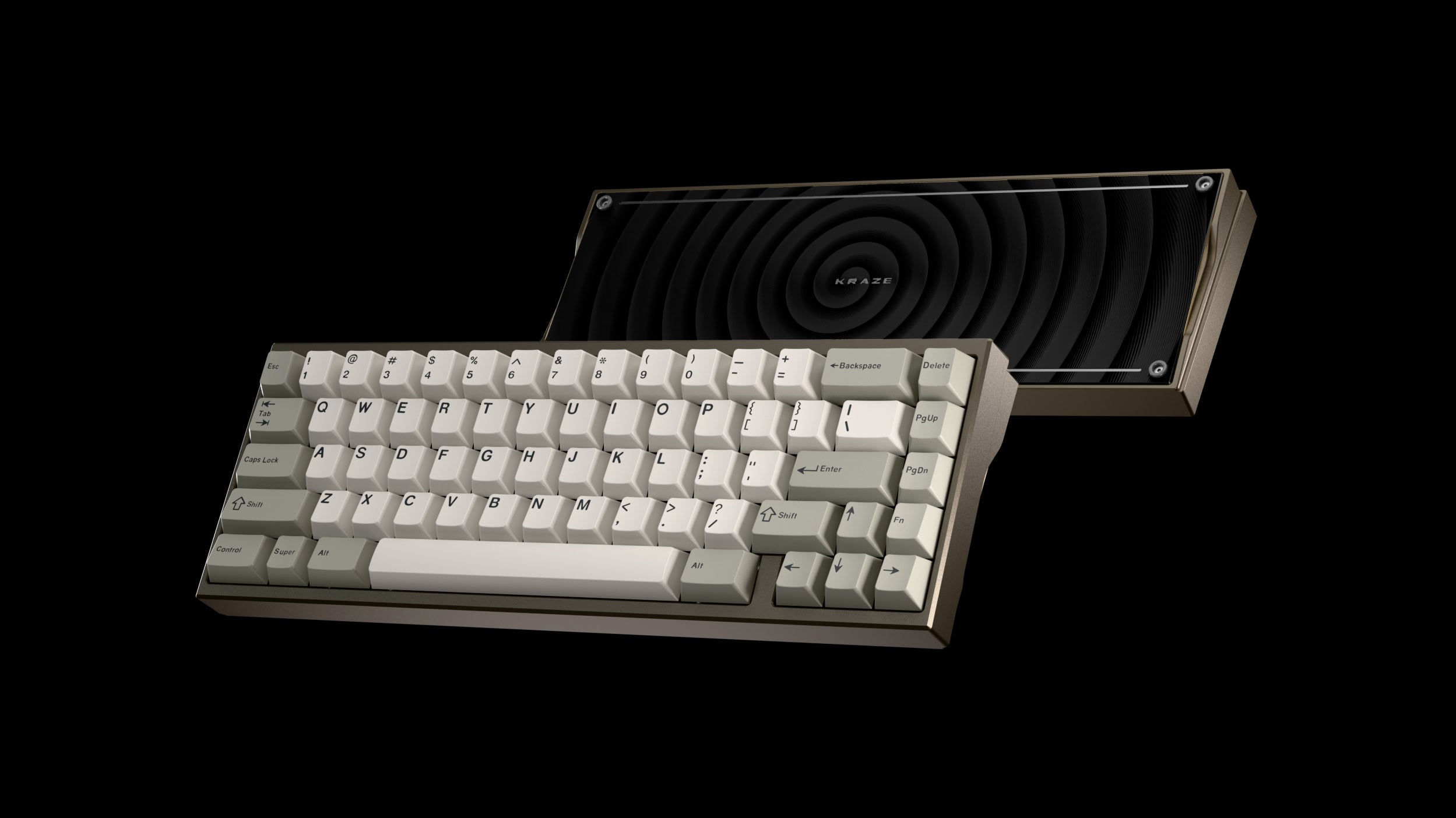 Kraze - 65% ISO+ANSI Mechanical Aluminium Keyboard Kit - MonacoKeys