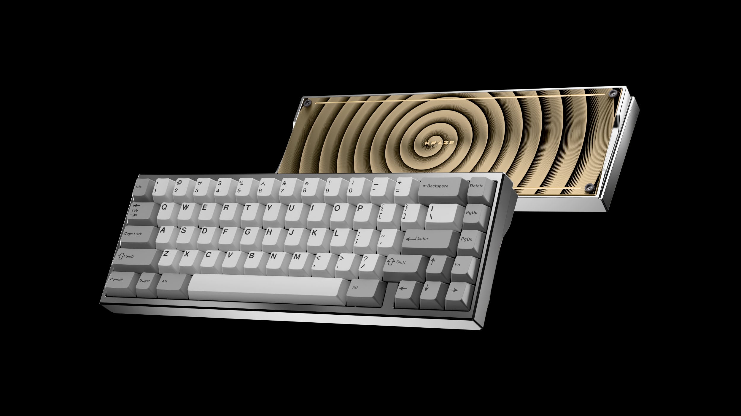 Kraze - 65% ISO+ANSI Mechanical Aluminium Keyboard Kit - MonacoKeys