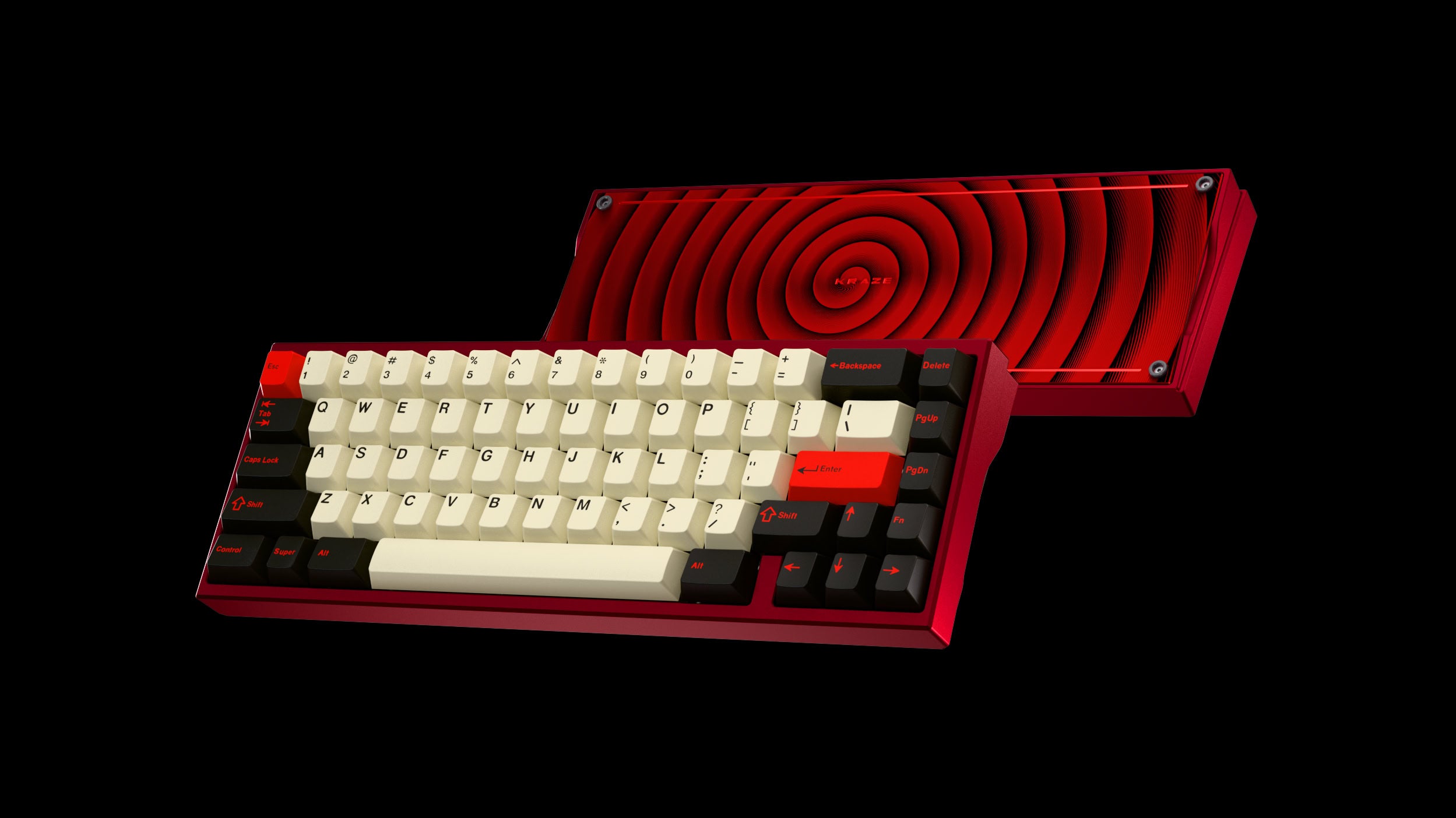 Kraze - 65% ISO+ANSI Mechanical Aluminium Keyboard Kit - MonacoKeys