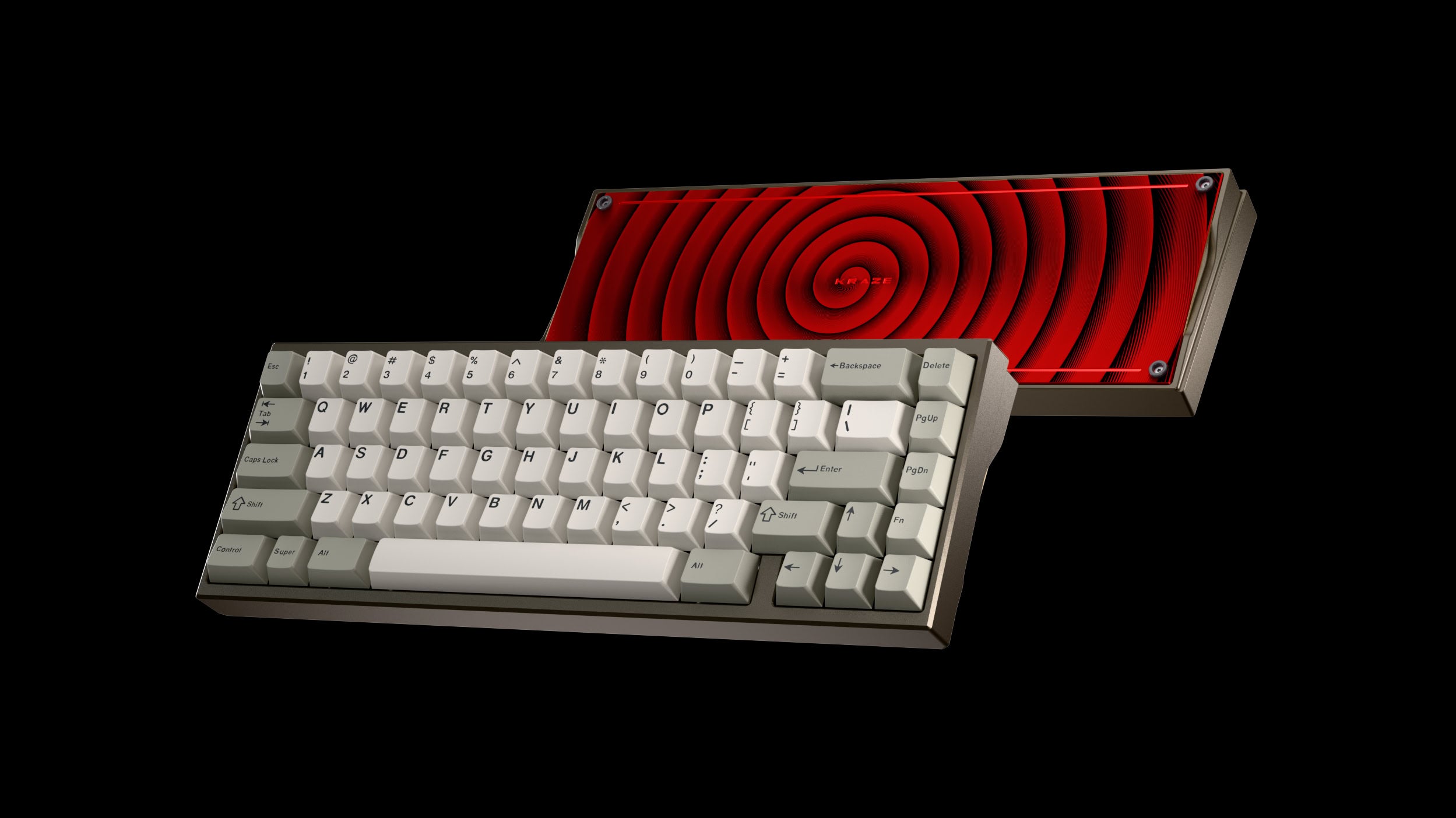 Kraze - 65% ISO+ANSI Mechanical Aluminium Keyboard Kit - MonacoKeys