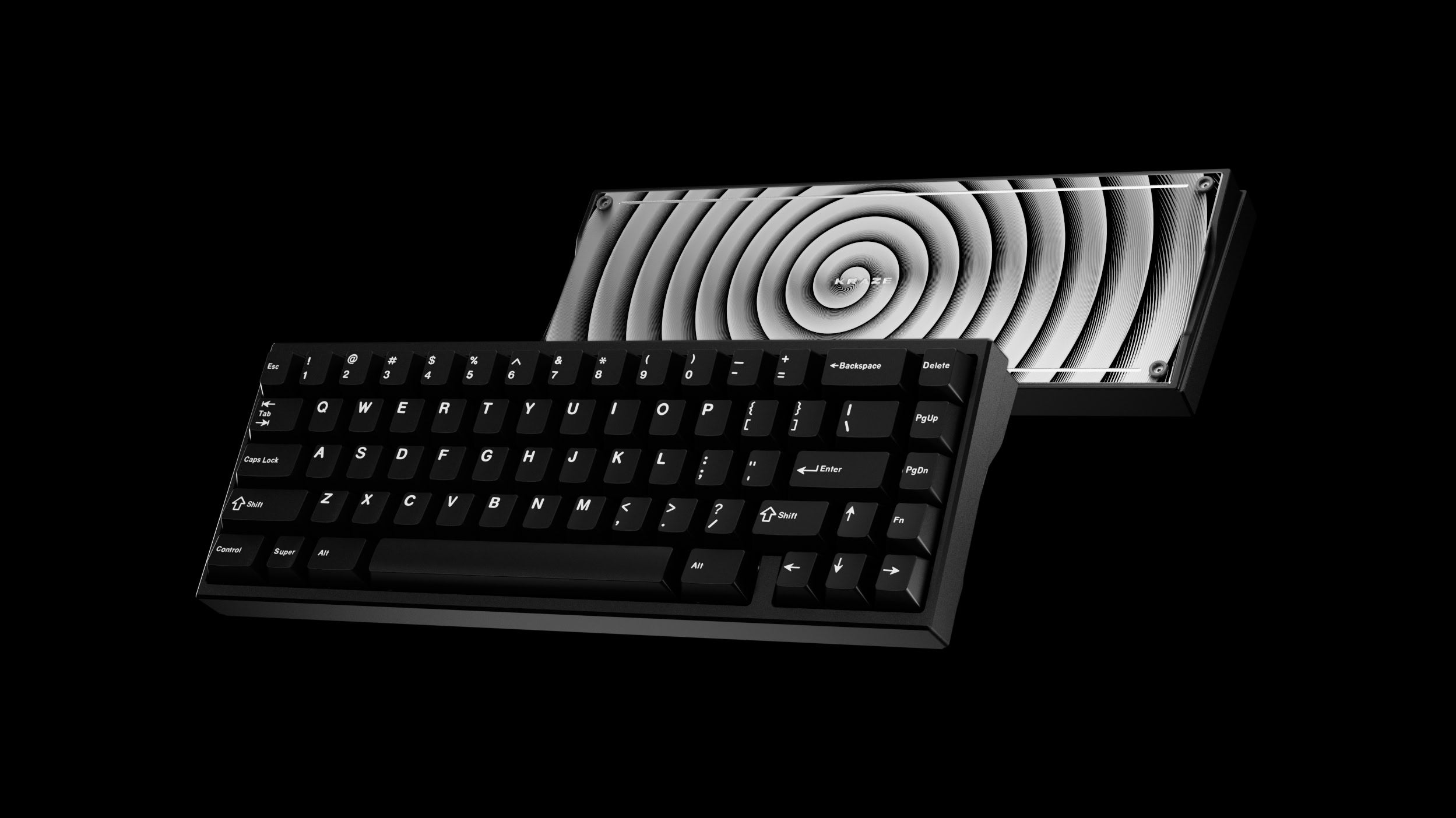 Kraze - 65% ISO+ANSI Mechanical Aluminium Keyboard Kit - MonacoKeys