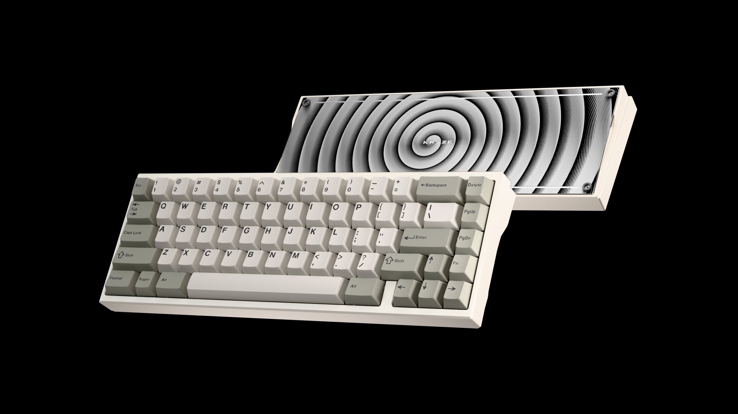 Kraze - 65% ISO+ANSI Mechanical Aluminium Keyboard Kit - MonacoKeys