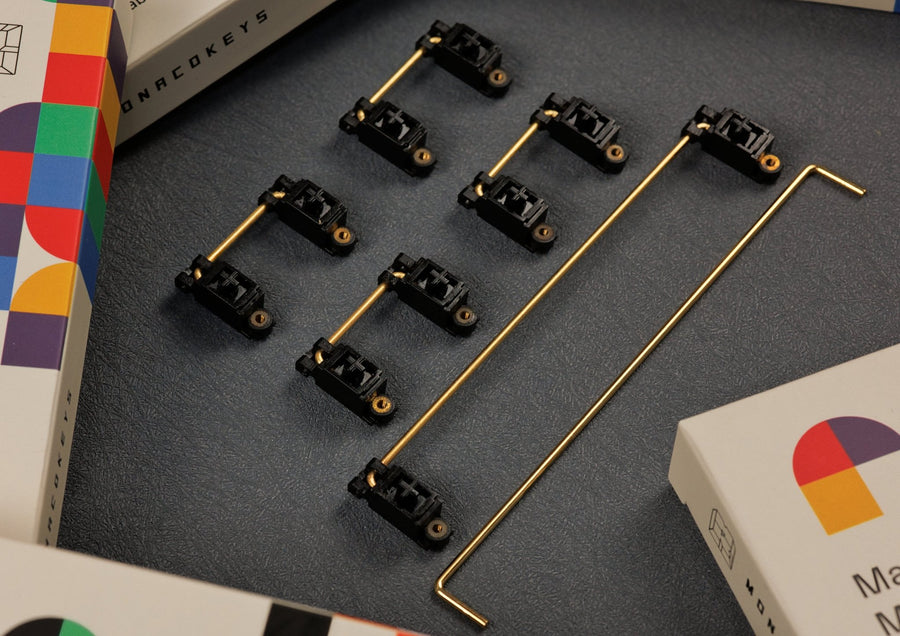 Maiz x MonacoKeys PCB-Mounted Screw-In Stabilizers