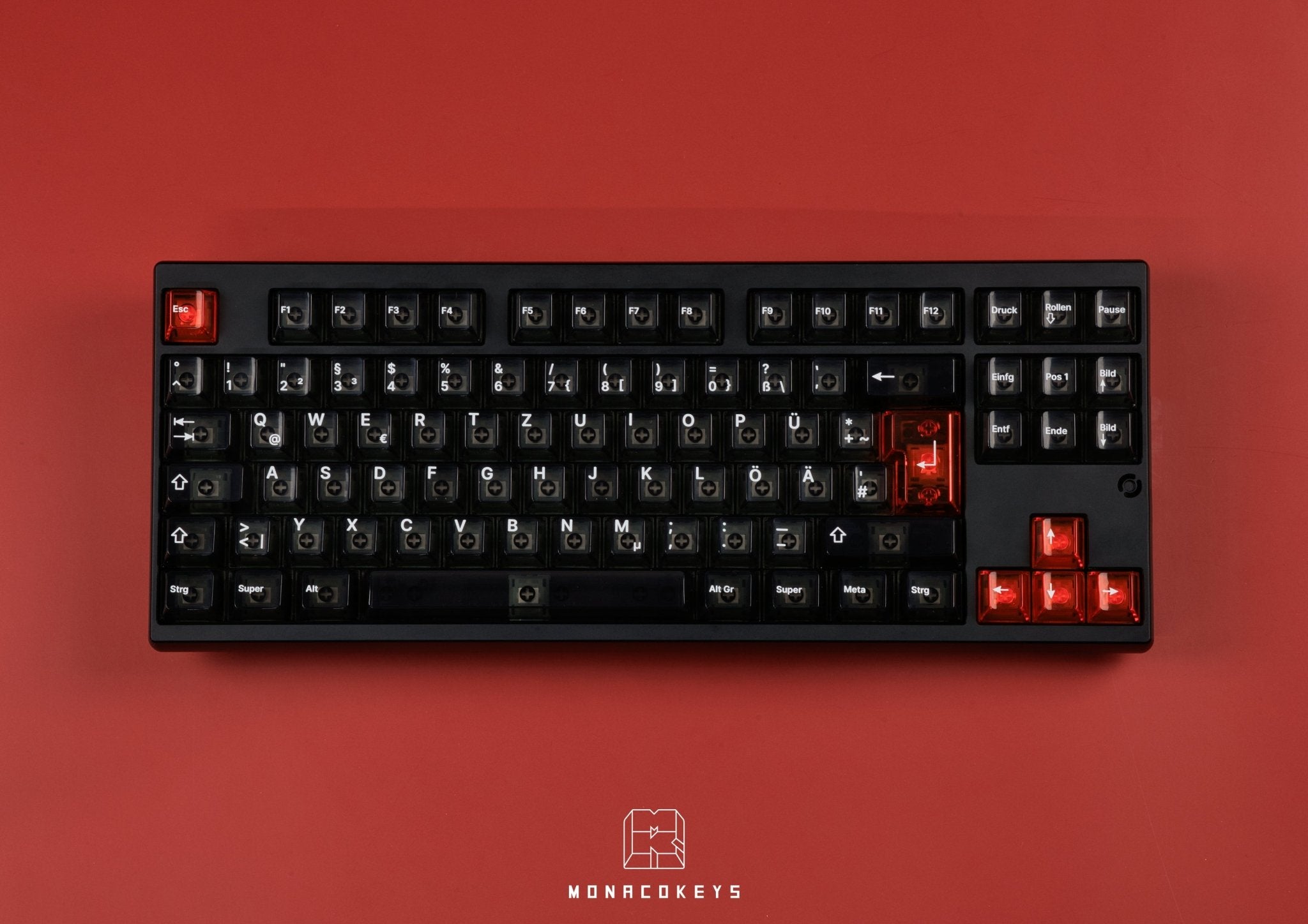 MK Clear Transparent ABS Cherry Profile Keycap Set - MonacoKeys