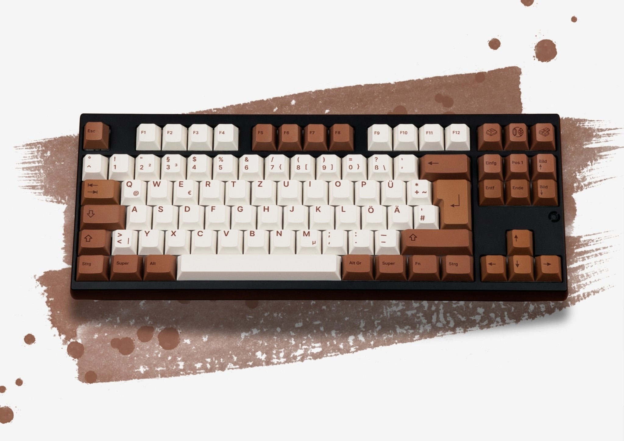 MK Cocoa PBT Keycap Set - MonacoKeys