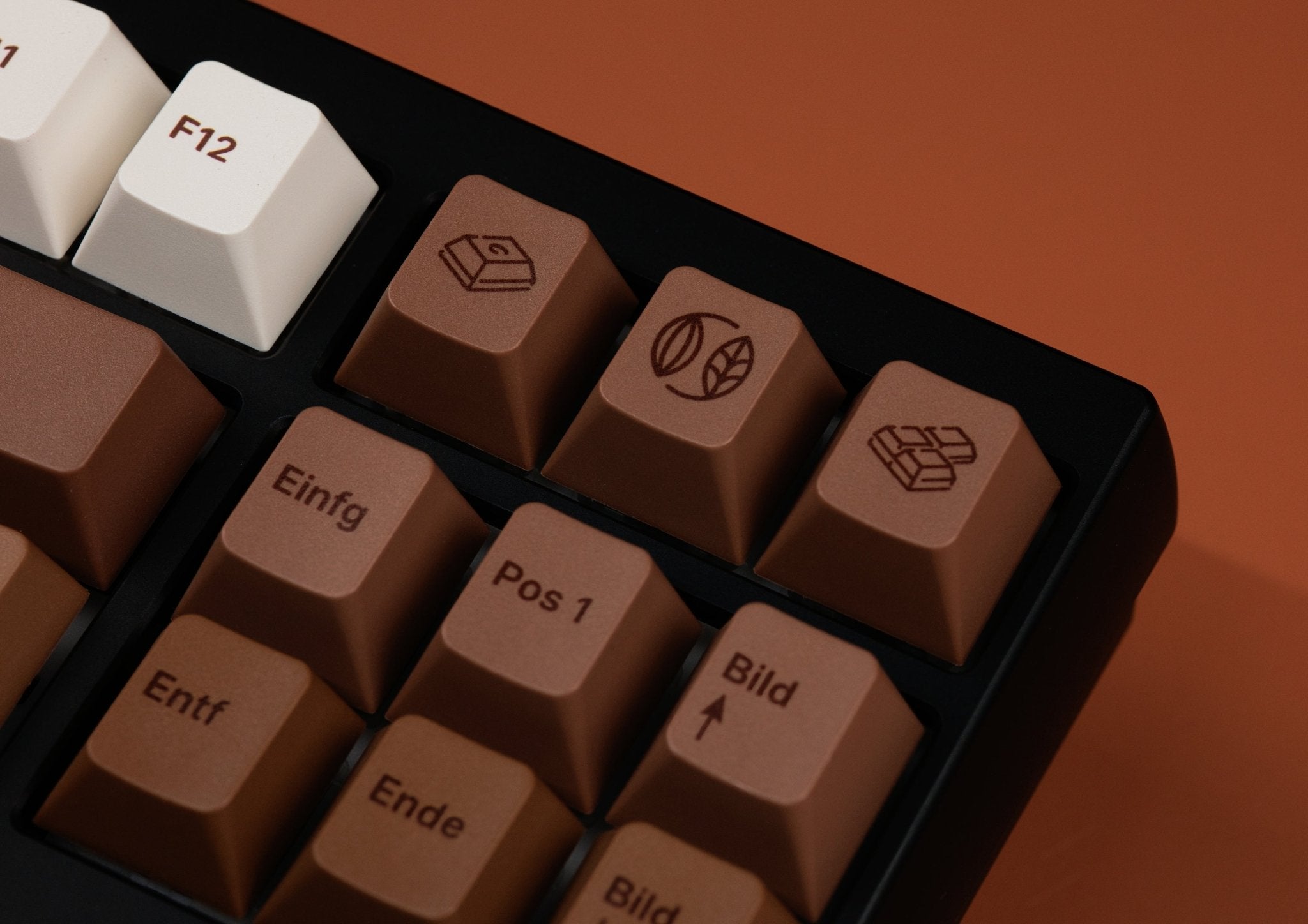MK Cocoa PBT Keycap Set - MonacoKeys