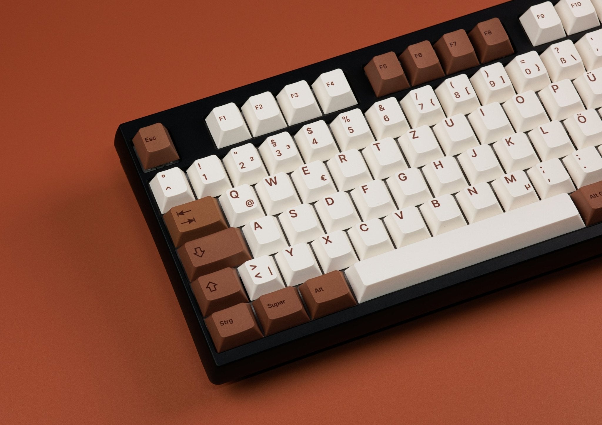 MK Cocoa PBT Keycap Set - MonacoKeys