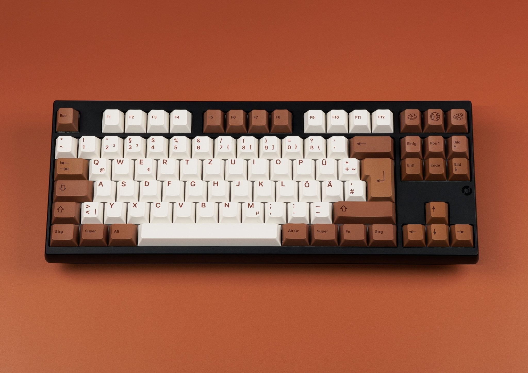 MK Cocoa PBT Keycap Set - MonacoKeys