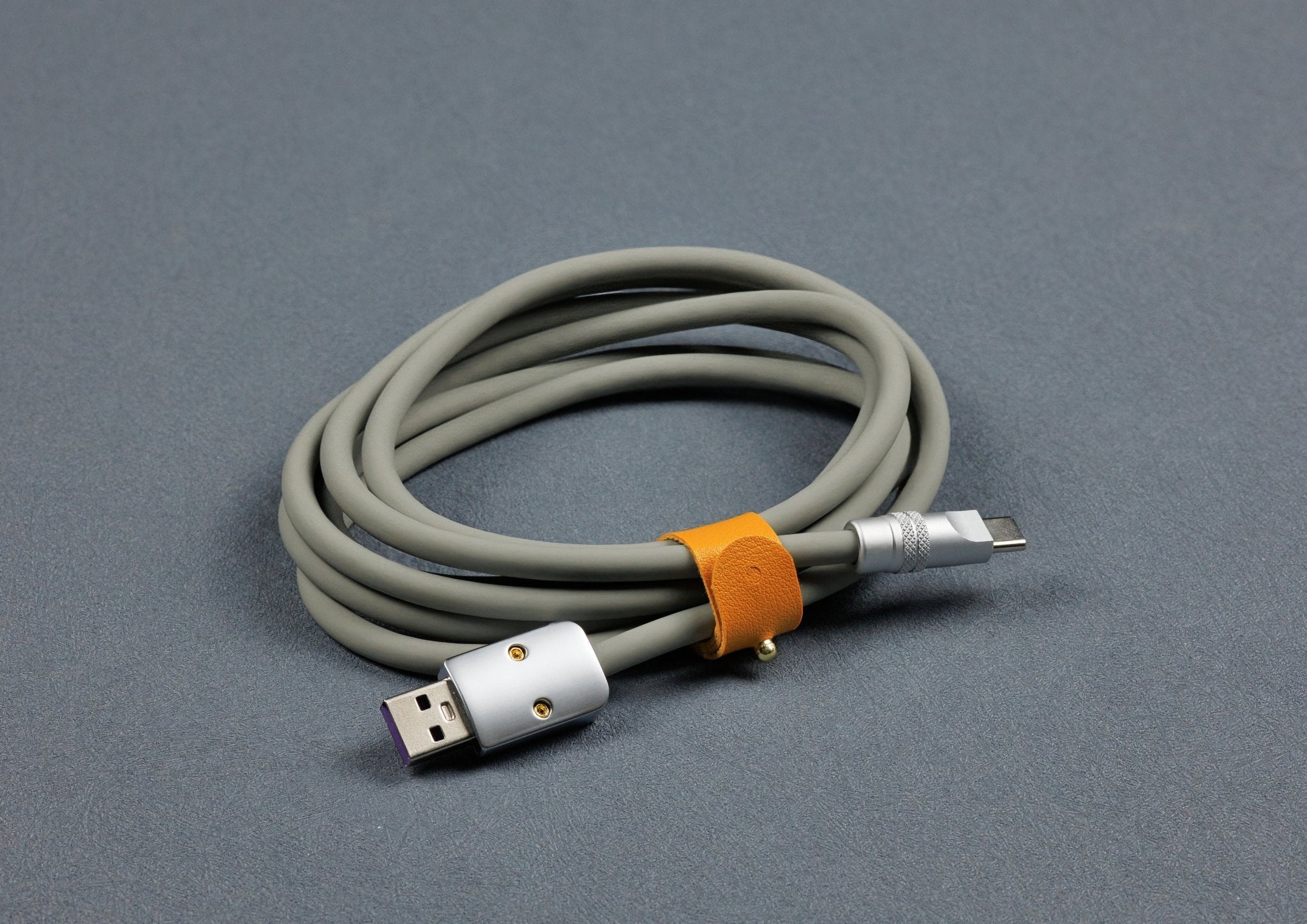 MK Custom USB - Kabel - Hellgrau - MonacoKeys