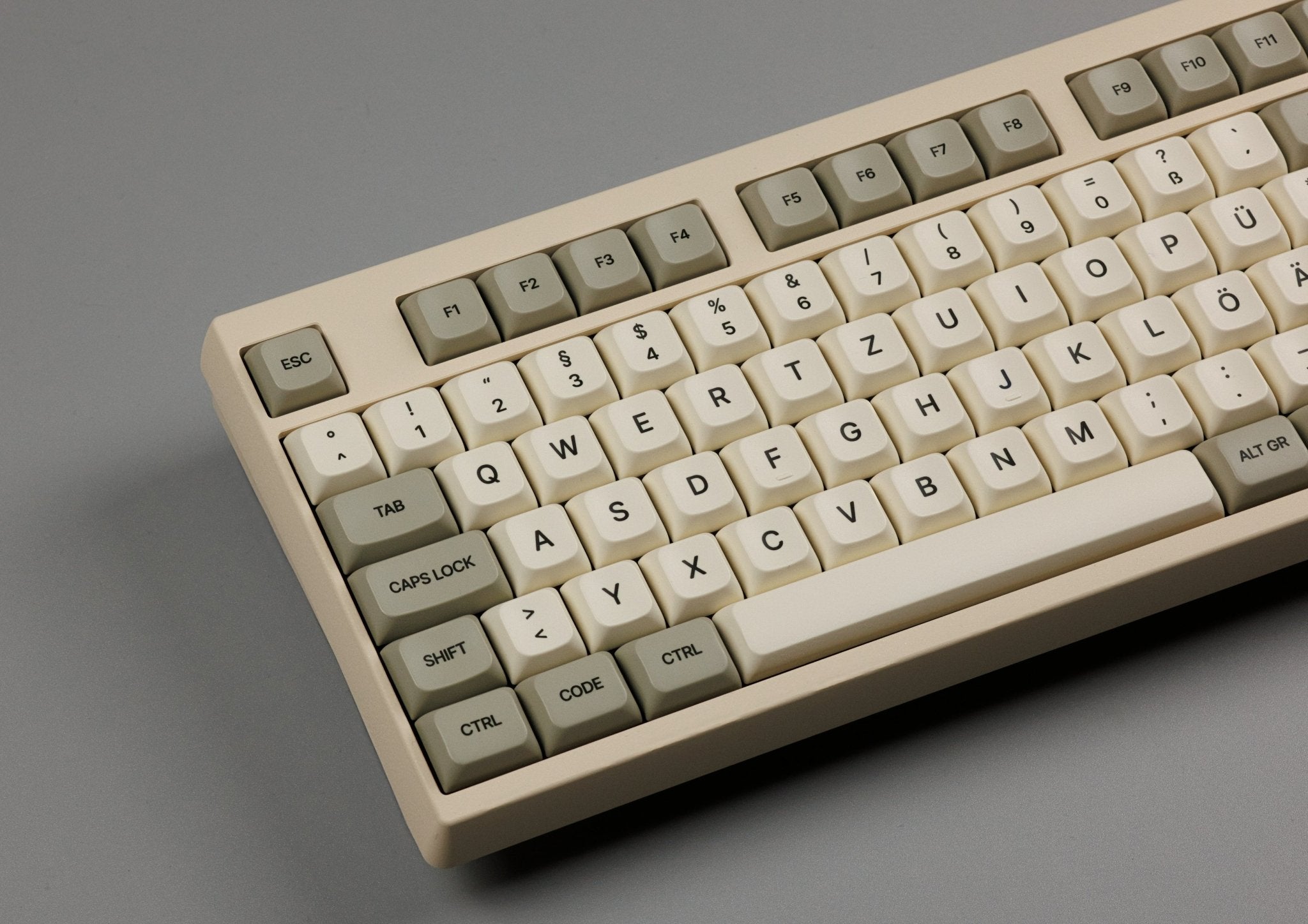 MK PBS Retro Beige PBT Keycap Set - MonacoKeys
