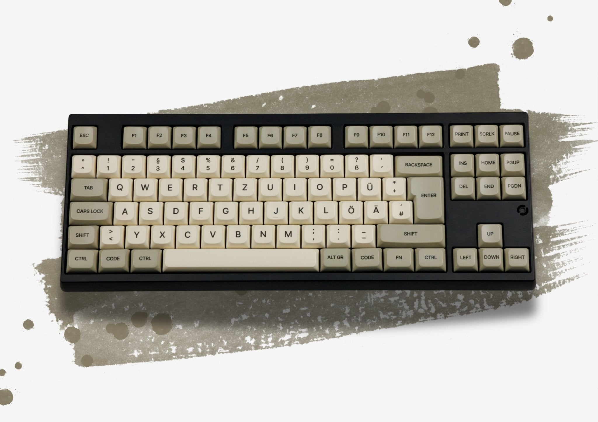 MK PBS Retro Beige PBT Keycap Set - MonacoKeys