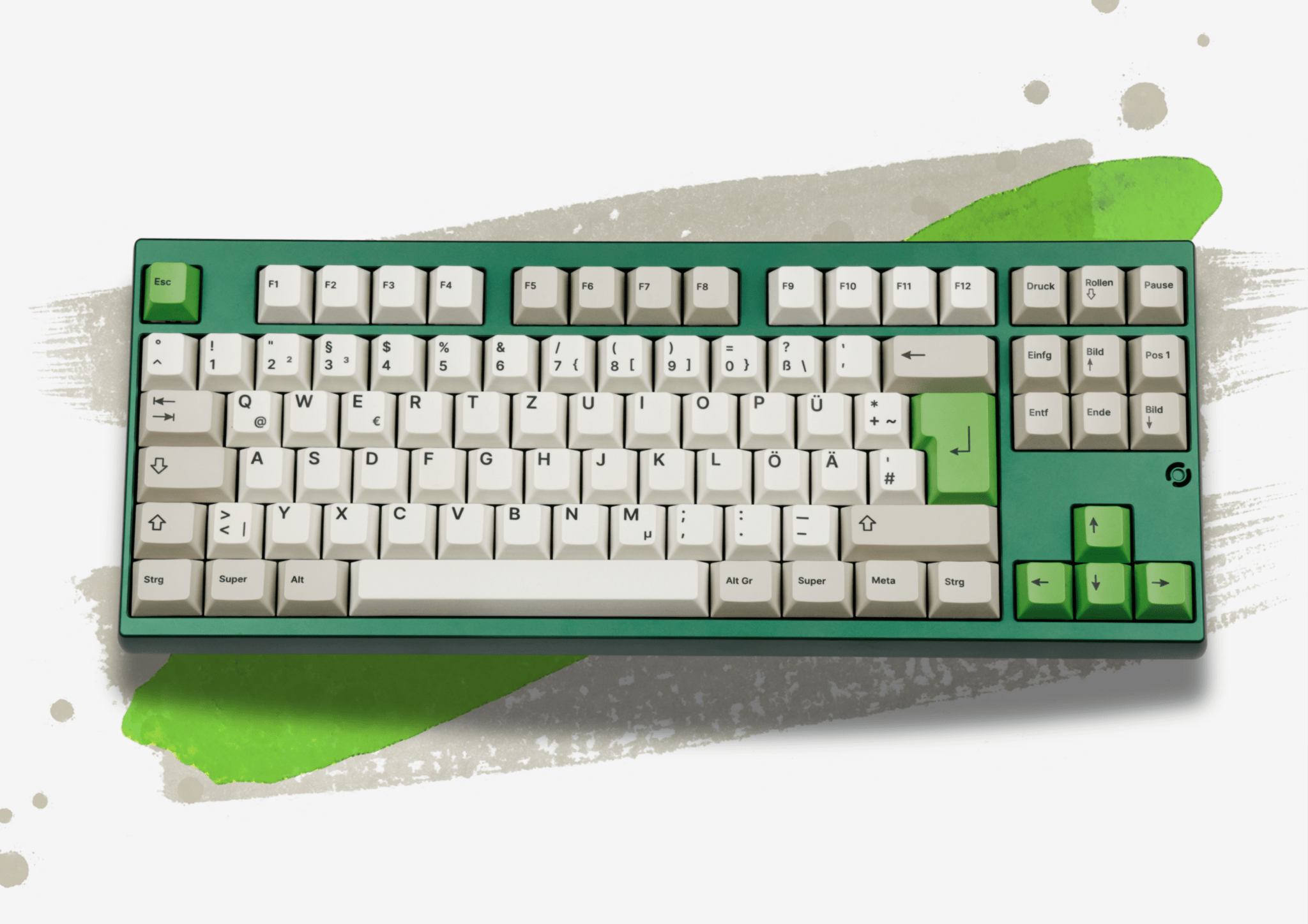 MK Retro Beige PBT Cherry Profile Keycap Set - MonacoKeys