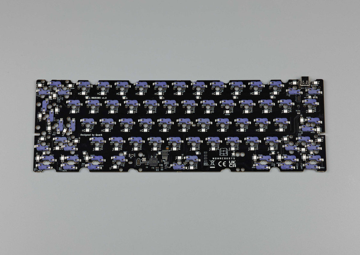MK60MX - 60% Mechanical Keyboard PCB - MonacoKeys