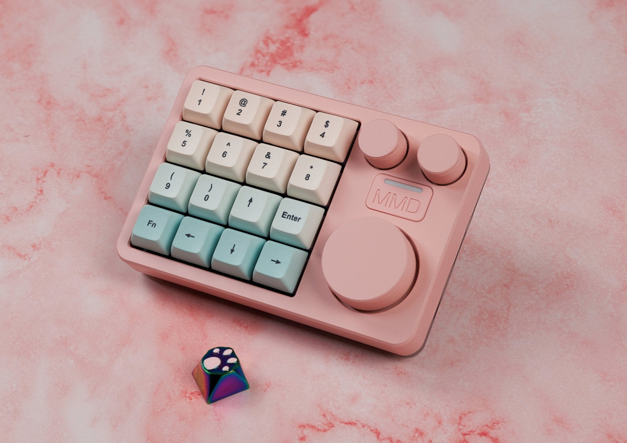 MMD KM16 Pro - Numpad Macropad QMK/VIA Wireless Aluminium Keyboard - MonacoKeys
